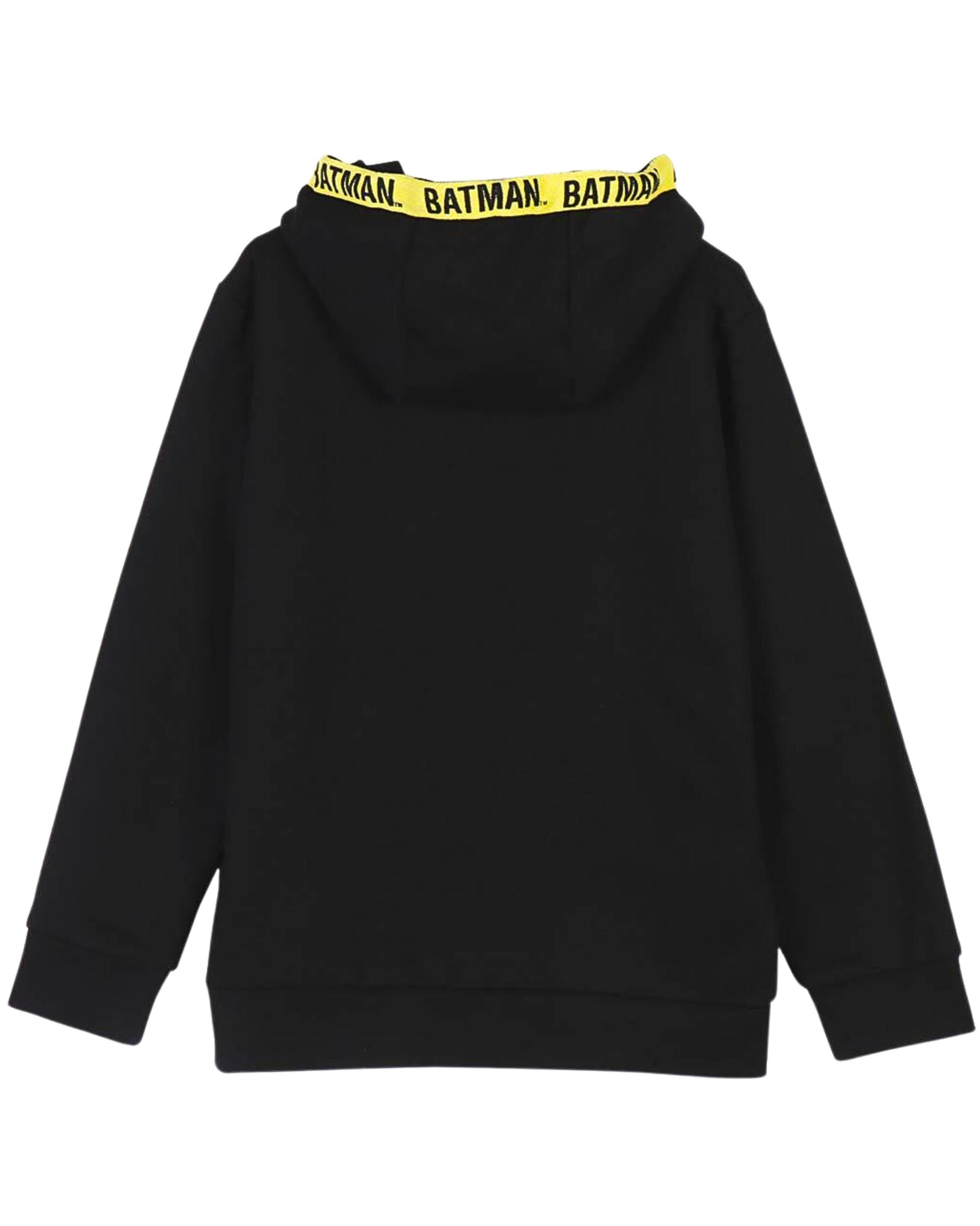 Batman Freizeitanzug DC Comics Hose Jungen 122 cm 152 - Outfit Kapuzenpullover (2-tlg), Größe 