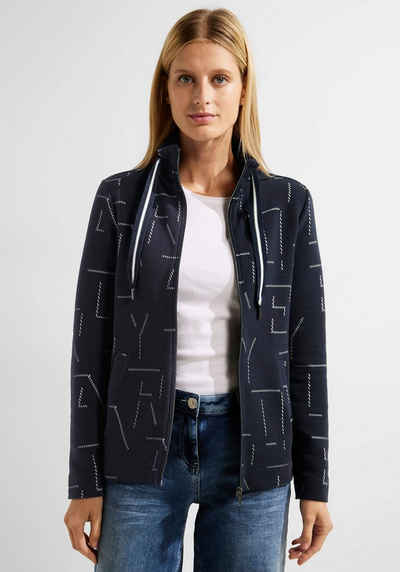 Cecil Shirtjacke mit Jacquard-Muster