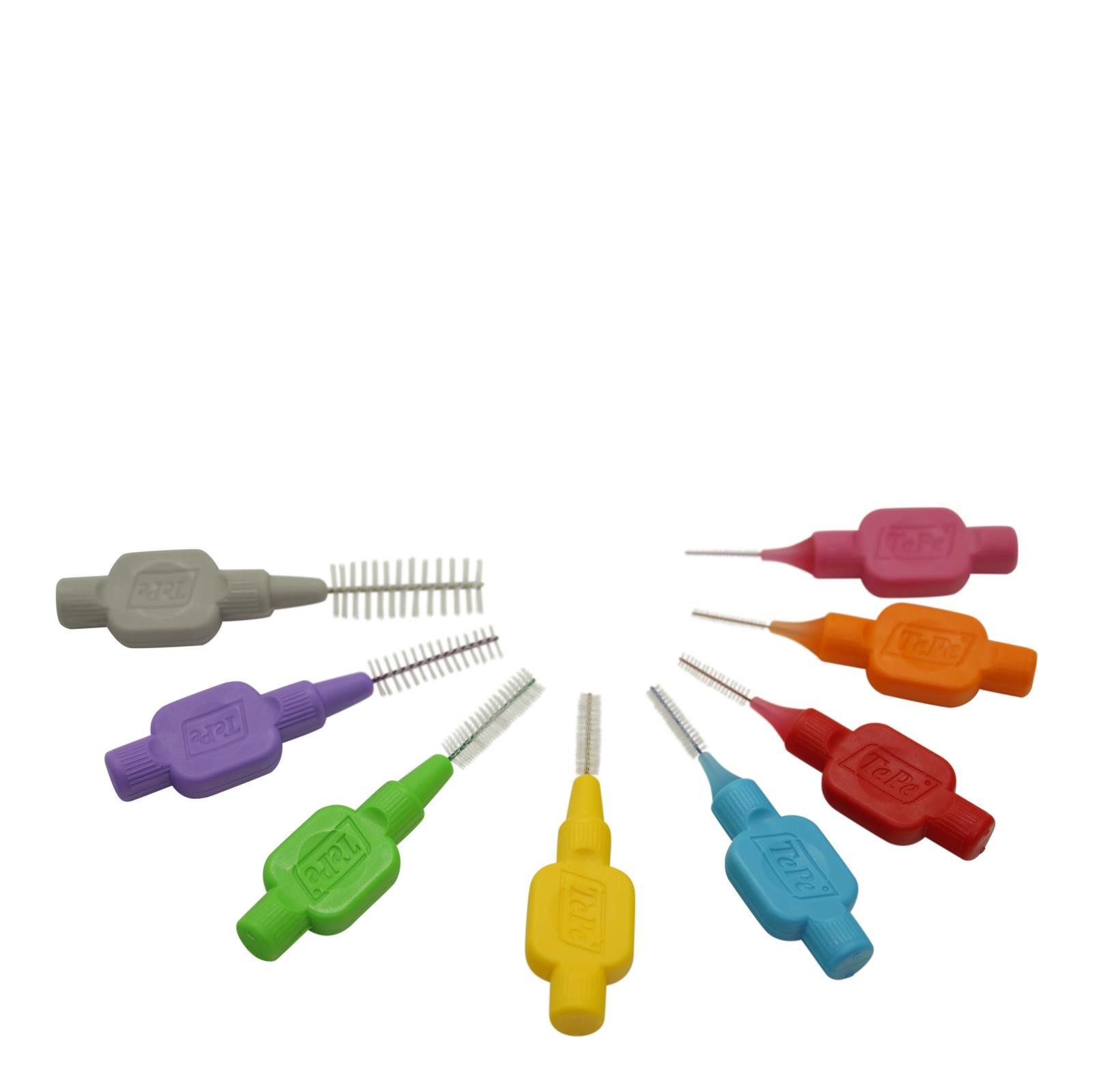 TePe Interdentalbürsten 3x8 TePe Original Interdentalbürsten - 1,3 mm grau
