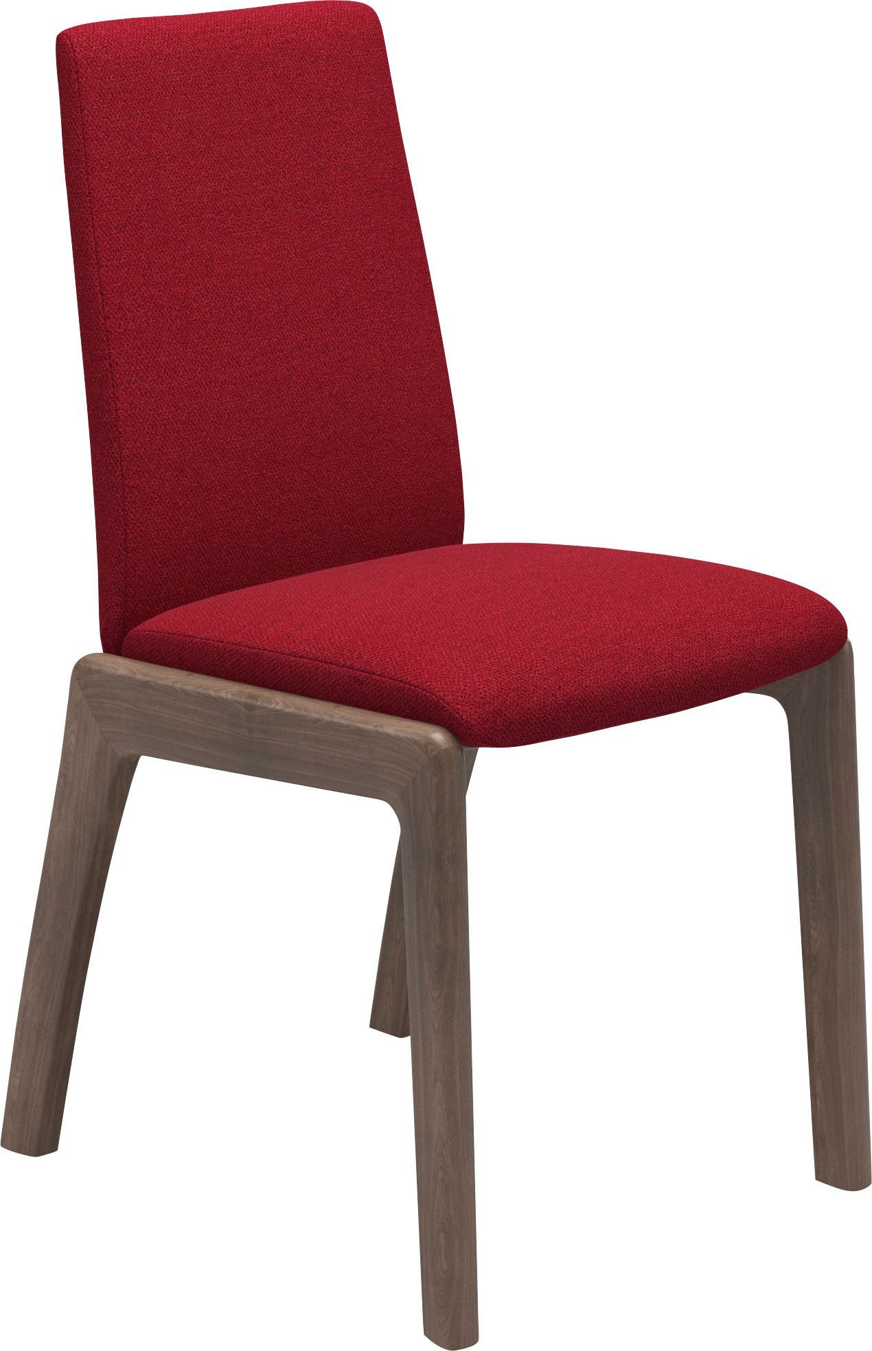 Back, Polsterstuhl in abgerundeten Stressless® mit Low Beinen Laurel, Walnuss Größe M,