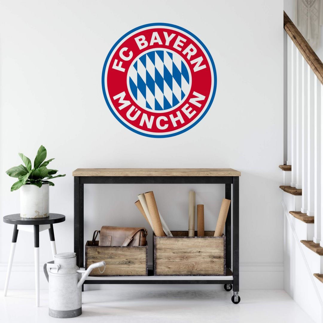 Wall-Art Wandtattoo FC Bayern München Logo (1 St) | Wandtattoos