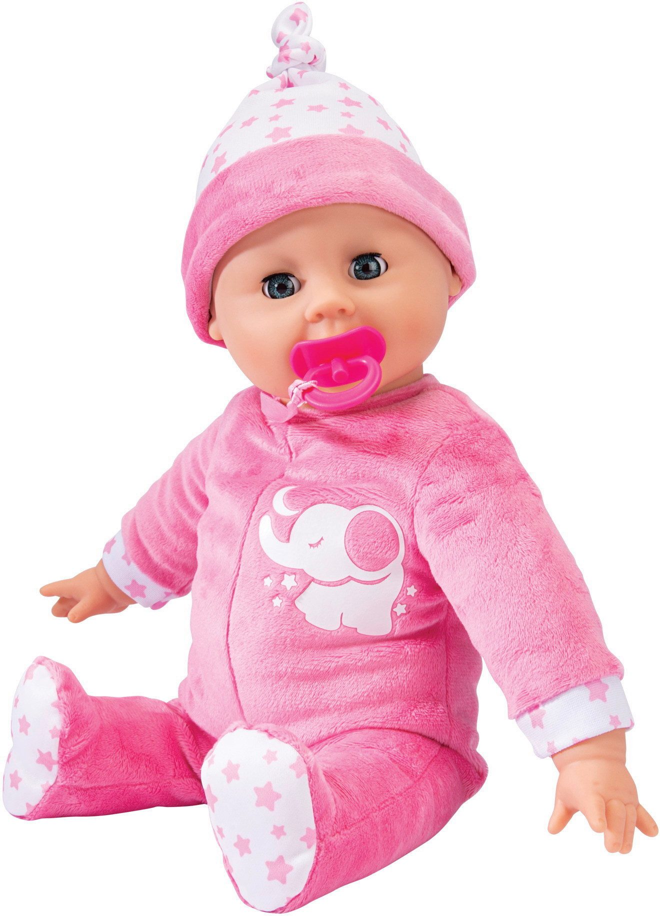 SIMBA Babypuppe Simba Puppe Babypuppe Laura Schlummerzeit macht 14 Babylaute 105140501