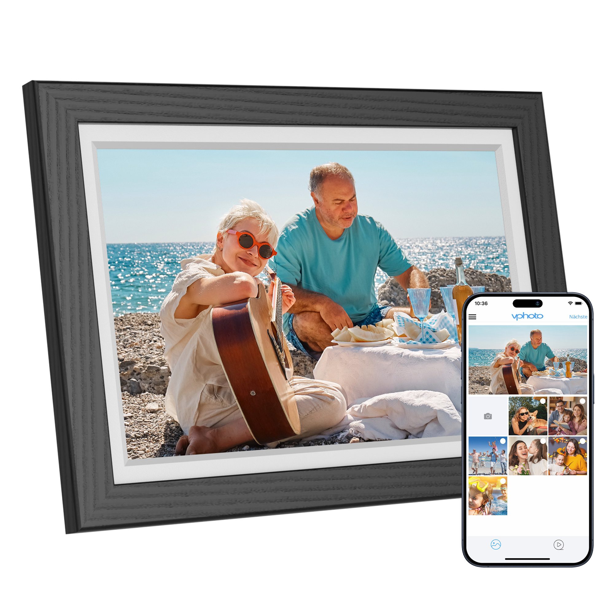 Dragon Touch Classic 10 schwarz Digitaler günstig online kaufen