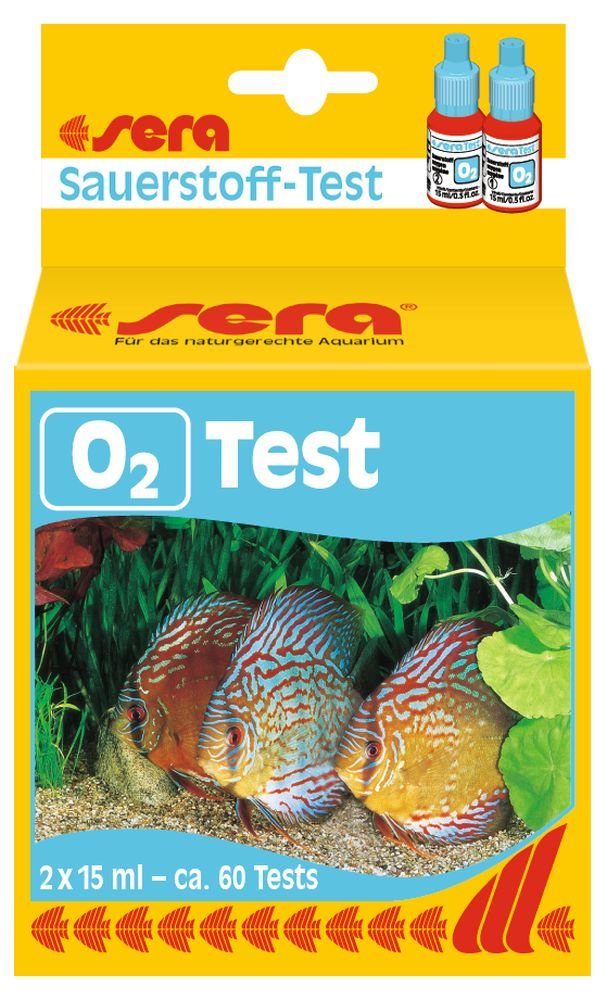 Sera AquariumWassertest sera SauerstoffTest (O2) Wassertest für