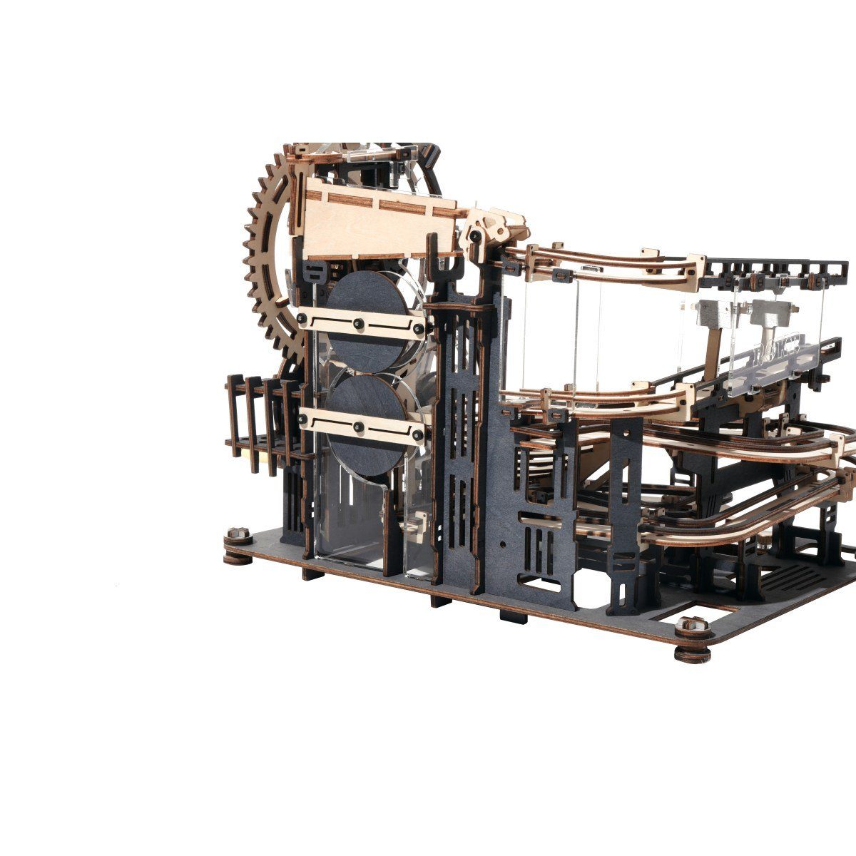 Robotime Modellbausatz ROKR Murmelbahn Night City LGA01 3D-Holzpuzzle 294 T günstig online kaufen