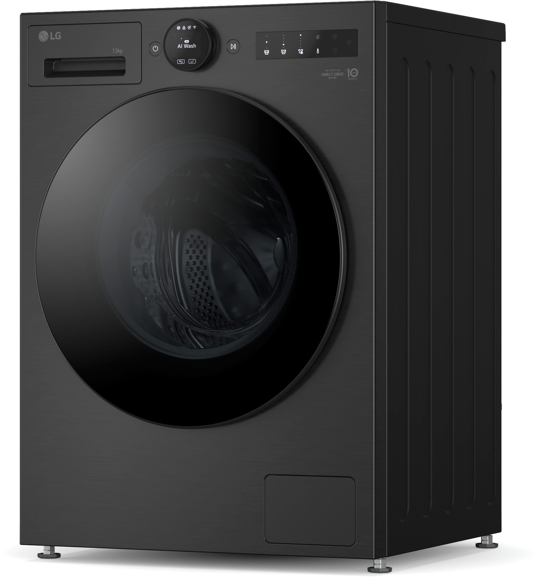 LG Waschmaschine F4WX803YB, 13 kg, 1400 U/min, Sicherheitsglastür – Bild 4 von 5