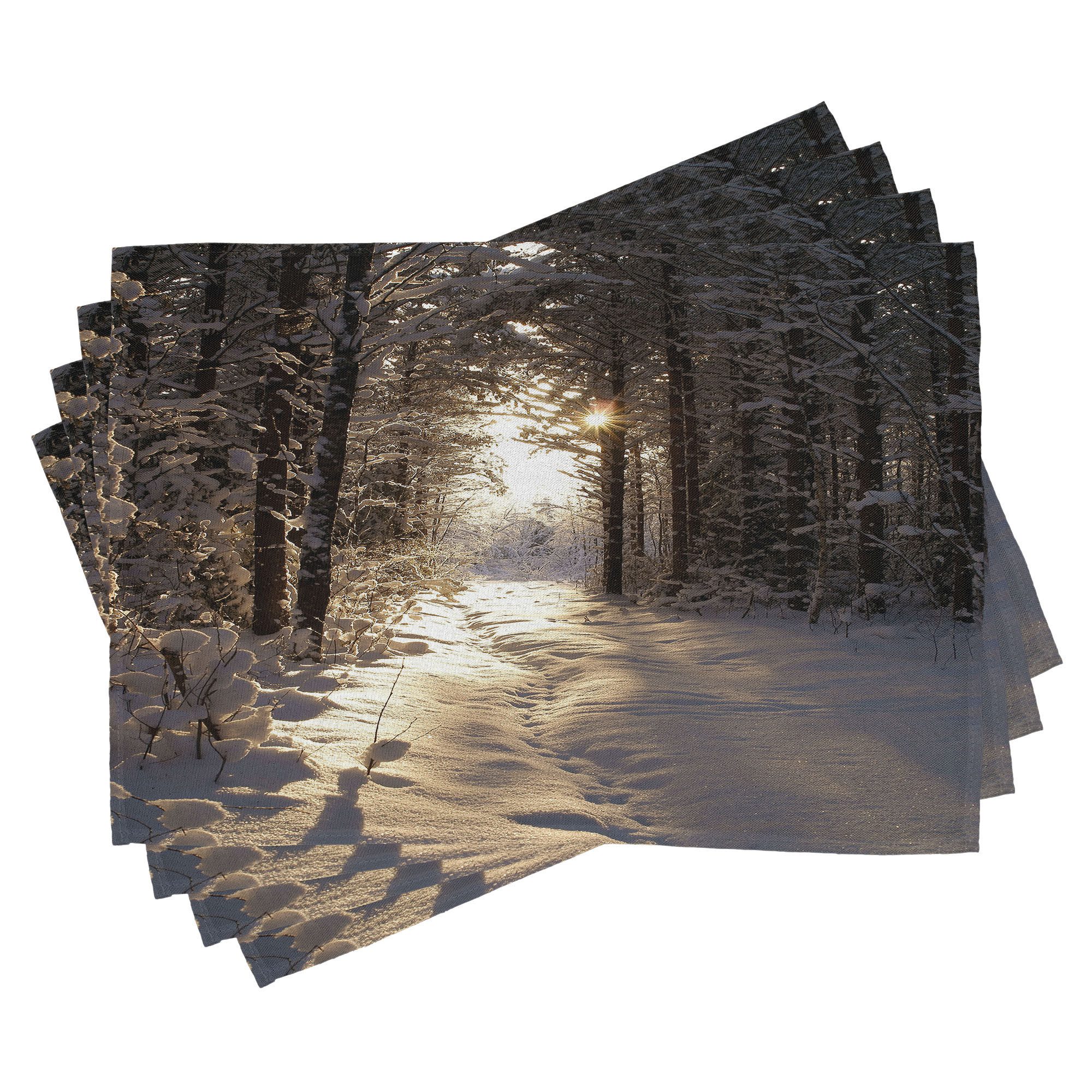 Platzset Waschbare Stoff Esszimmer Küche Tischdekorations Digitaldruck