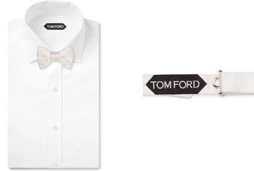 Tom Ford Krawatte TOM FORD Classic Evening Smoking Fliege Icon Pre-Tied Silk-Faille Bow