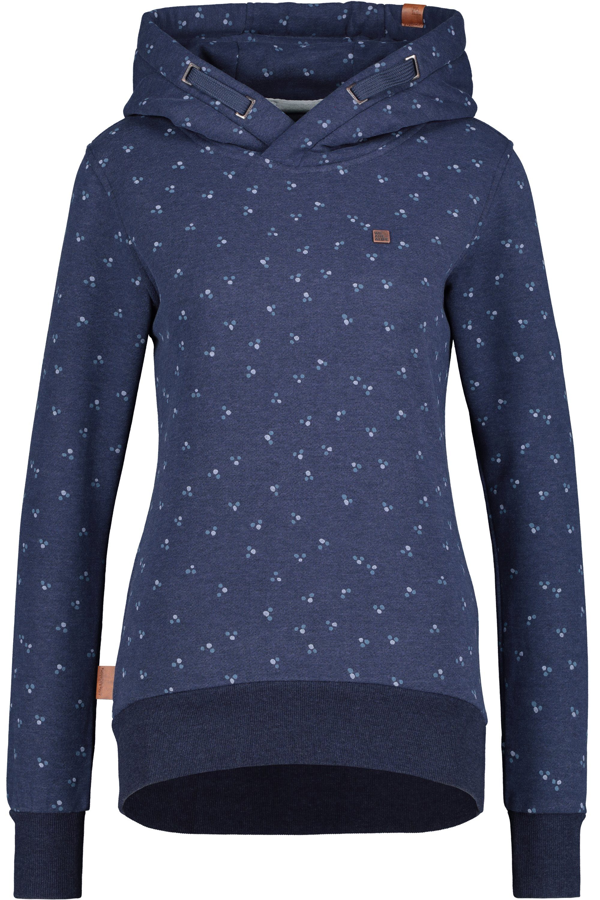 Alife & Damen Kapuzensweatshirt marine Kapuzensweatshirt, Kickin Sweatshirt Sweat SarinaAK