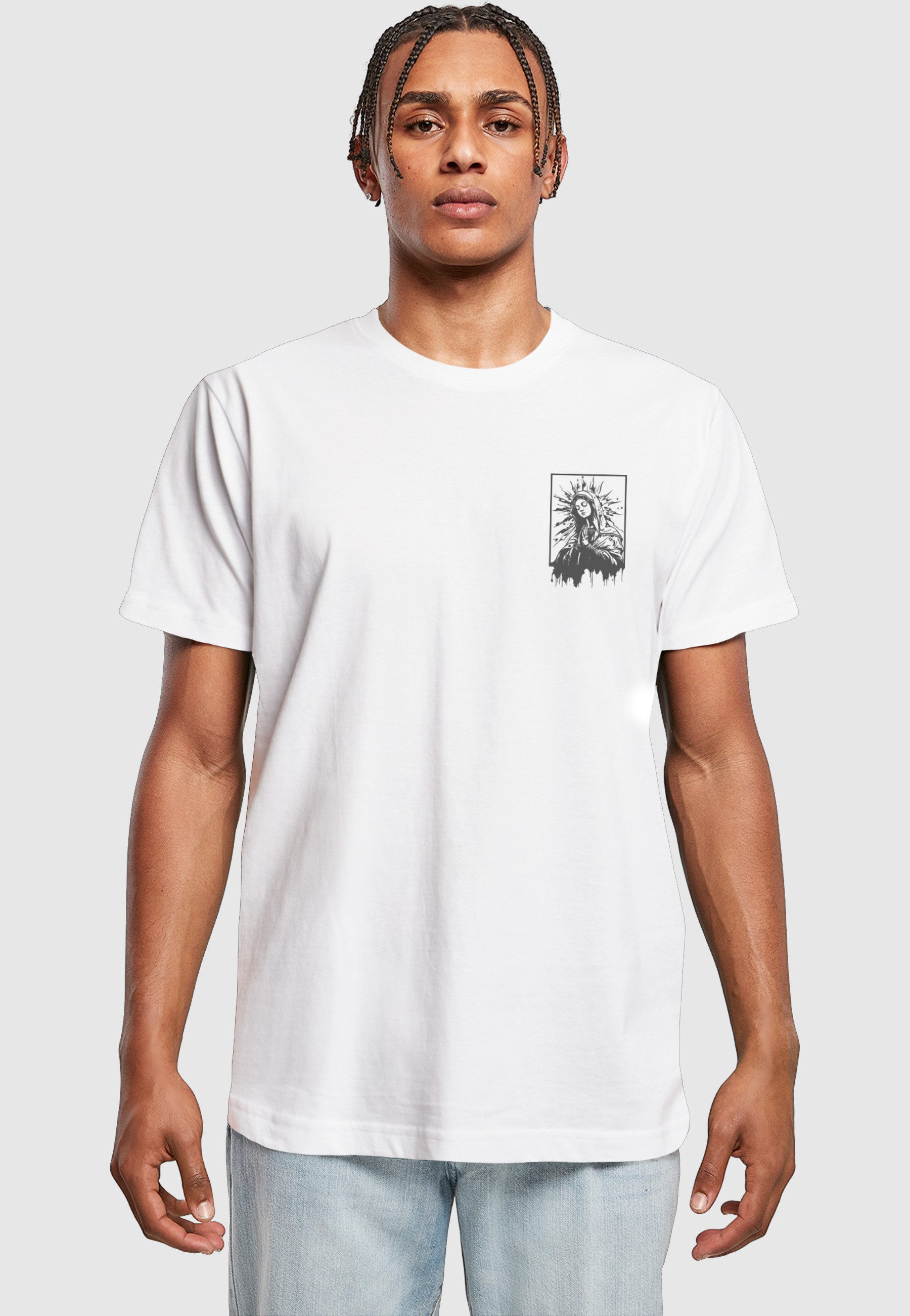 MisterTee T-Shirt MisterTee Sacred Mary Tee (1-tlg)