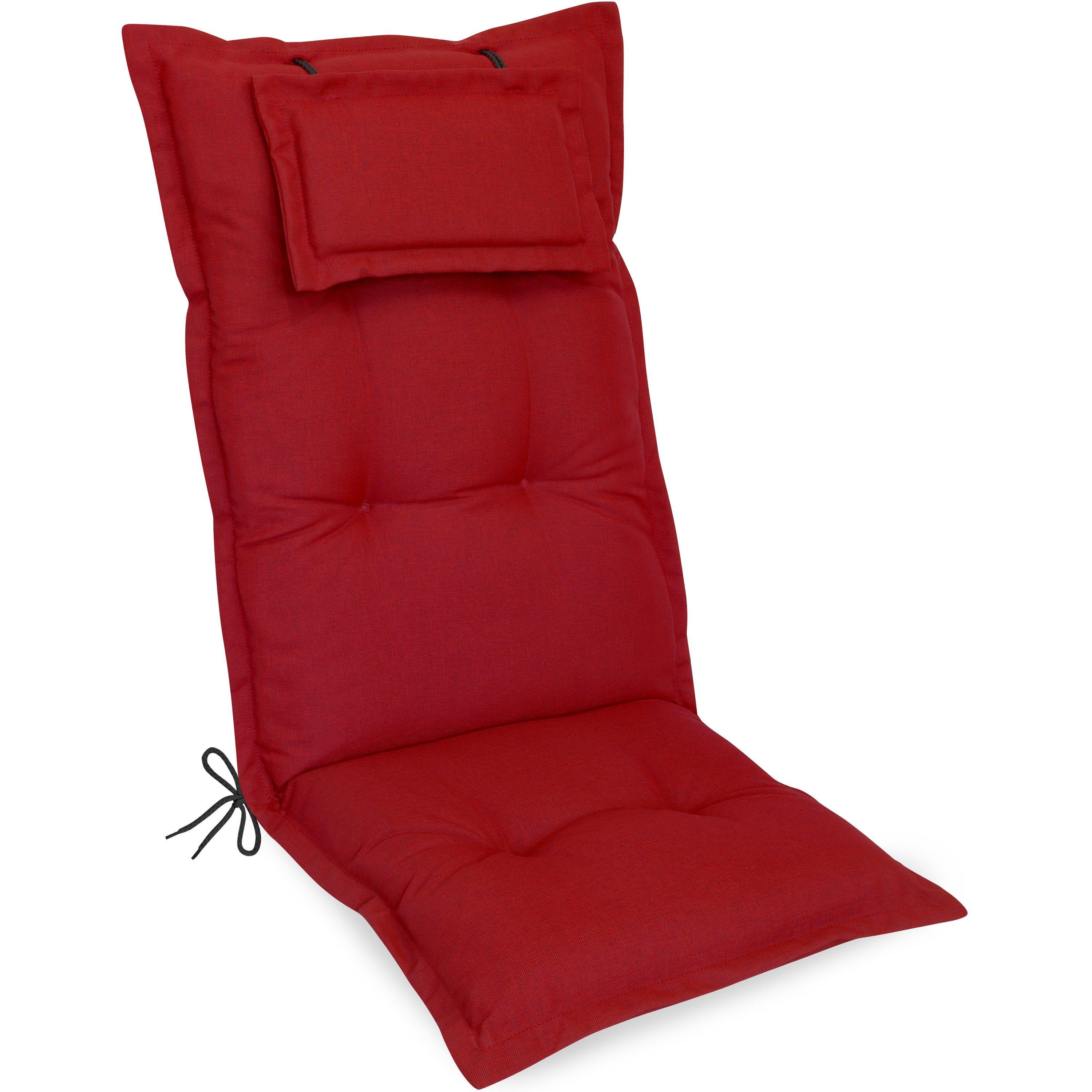 Herlag Hochlehnerauflage Ava Gartenstuhlauflage Hochlehner, abnehmbares Kop günstig online kaufen