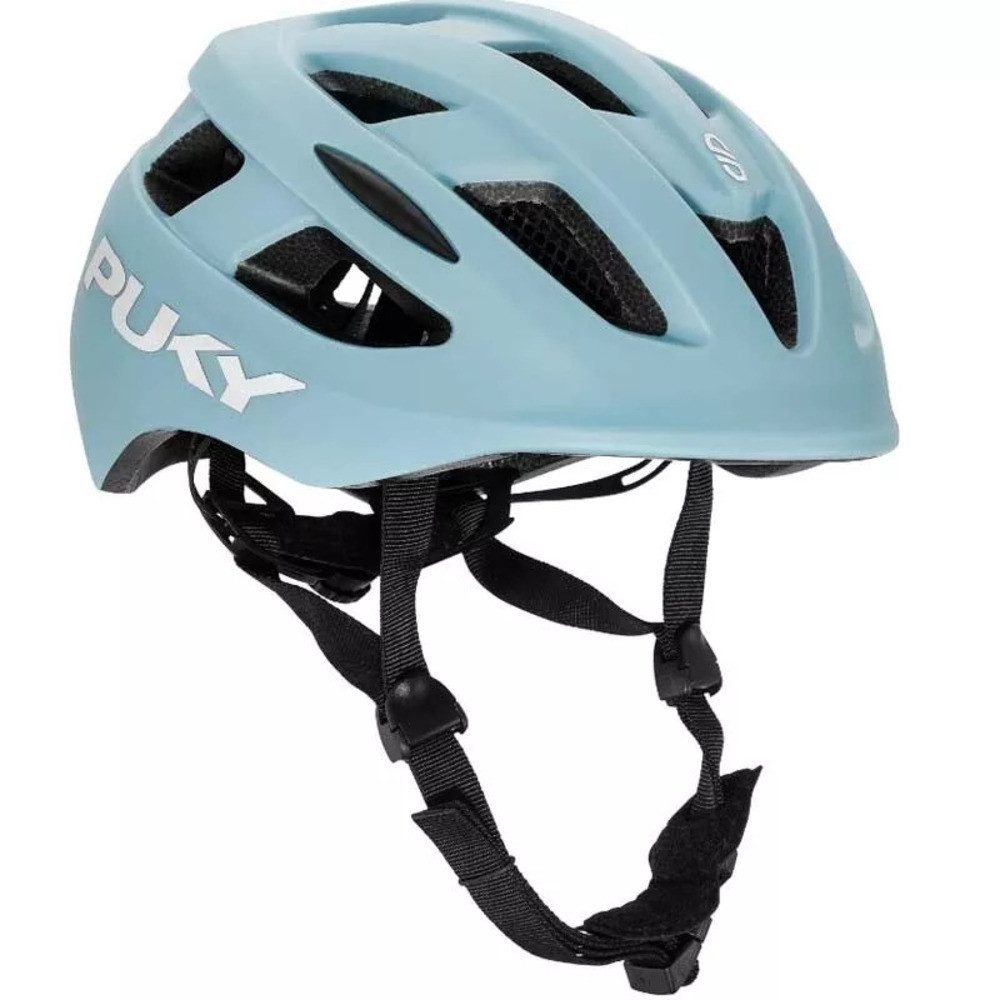 Kinderfahrradhelm Puky Protection, Helm M (54-58cm), Pastell-Blue - sicher und leicht