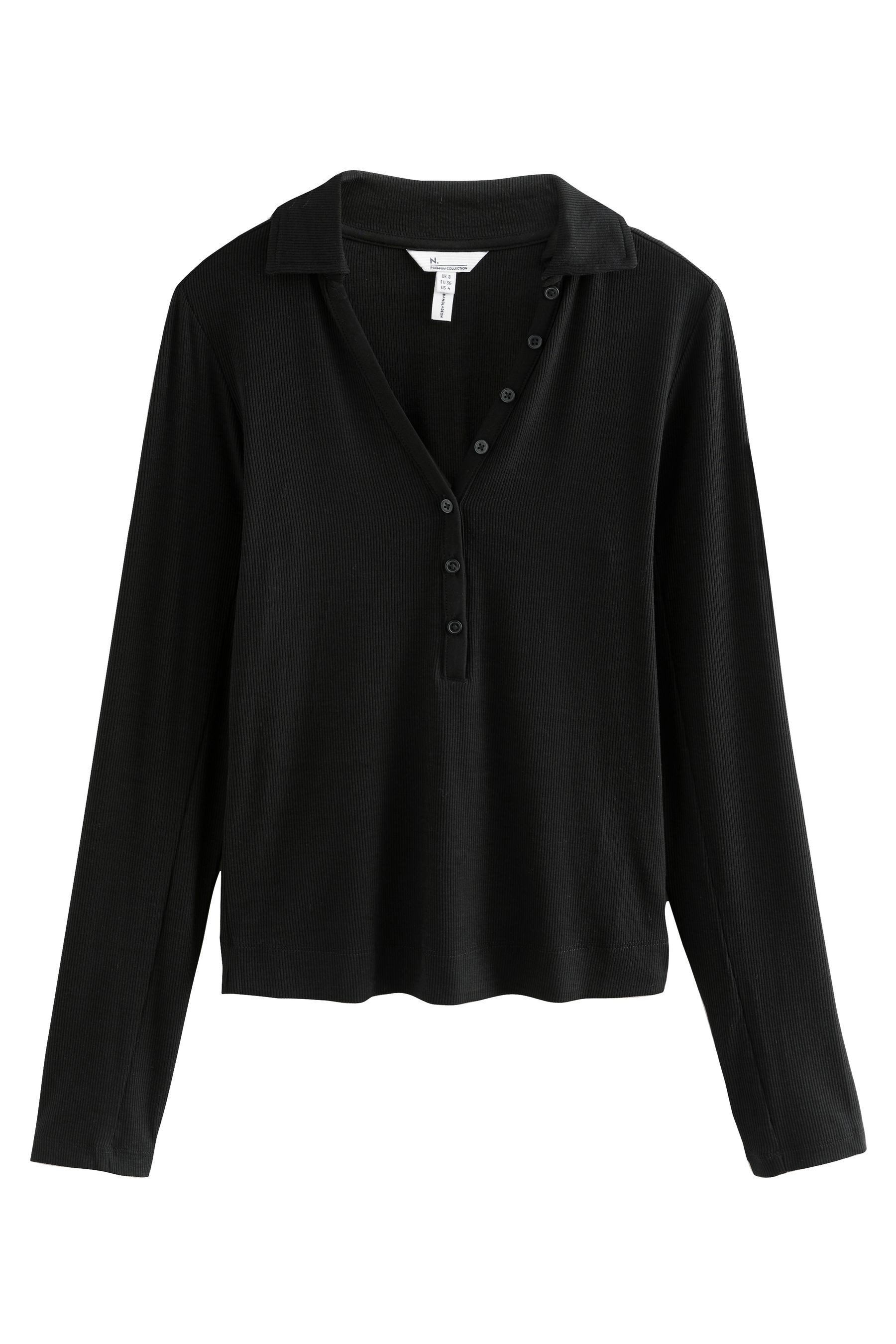 Next Langarm-Poloshirt Langärmeliges Oberteil mit Polokragen günstig online kaufen