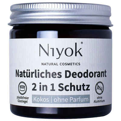 Niyok Deo-Creme Deodorant in Kokos, 40 ml