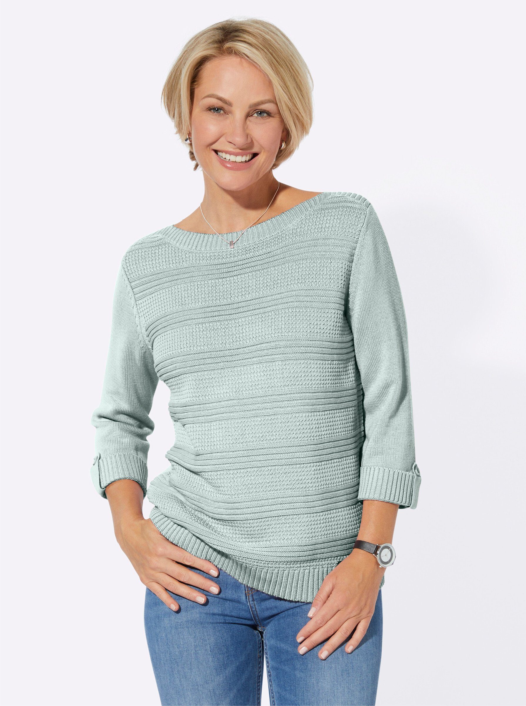 WEIDEN Strickpullover WITT zartmint