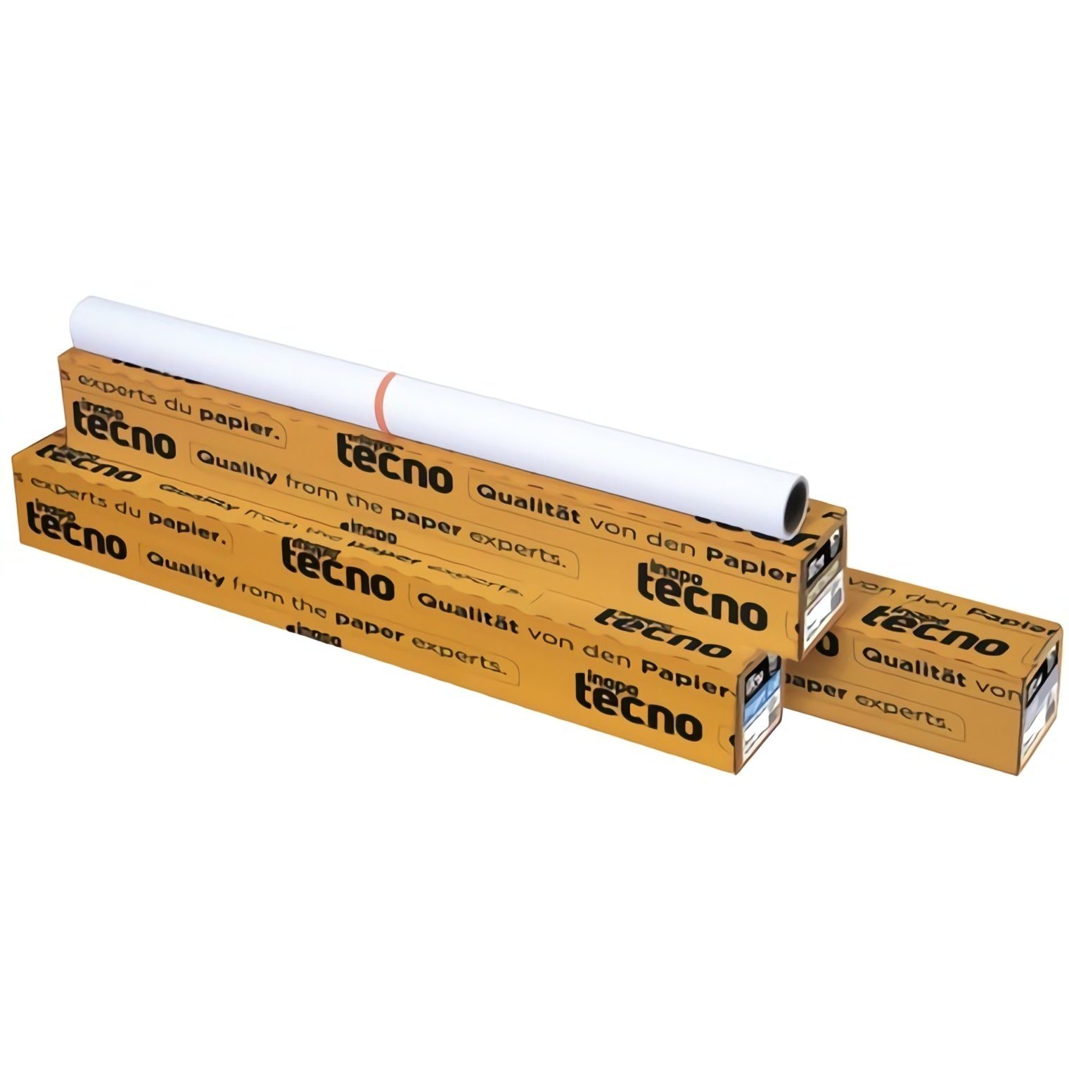 Inapa tecno Plotterpapier inapa tecno Großformatkopierpapier 025207591109 91,4cmx175m