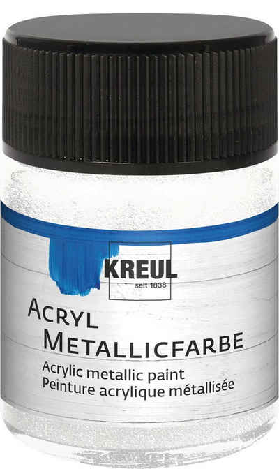 Kreul Metallglanzfarbe Acryl Metallicfarbe, 50 ml