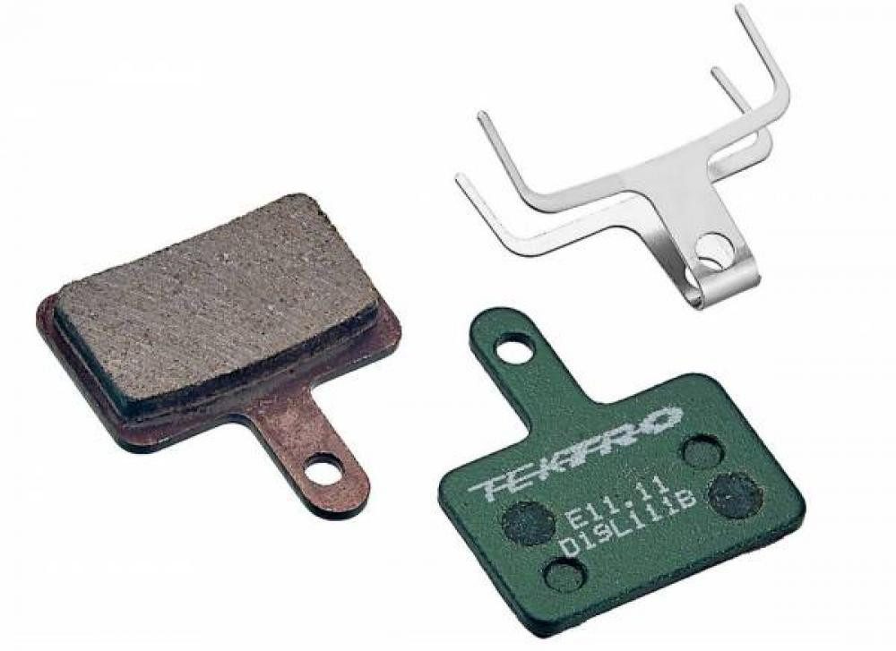 Tektro Scheibenbremse Tektro E11.11 Scheibenbremsbeläge, 5 mm stark, organisch, grüne Träger