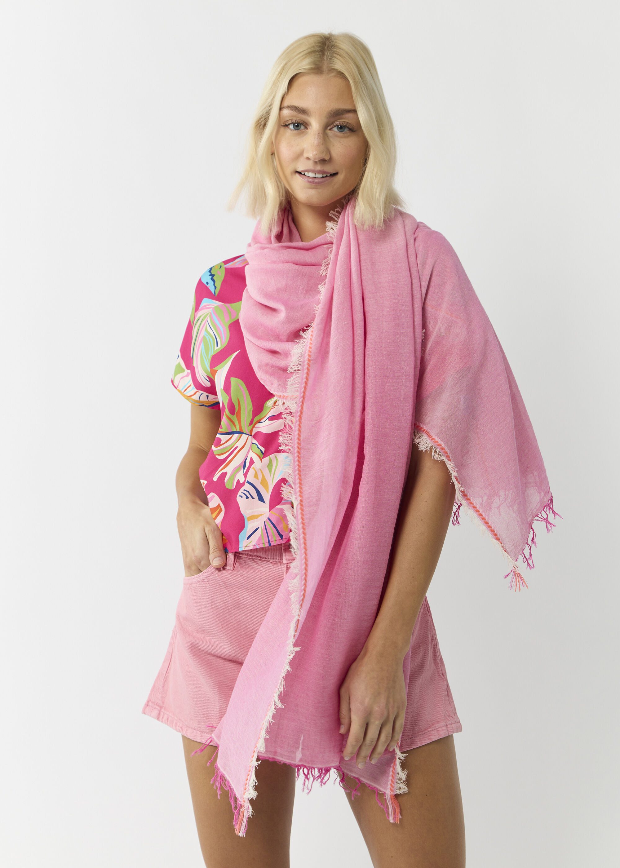 Codello Modeschal, (1-St), mit gewebter Bordüre