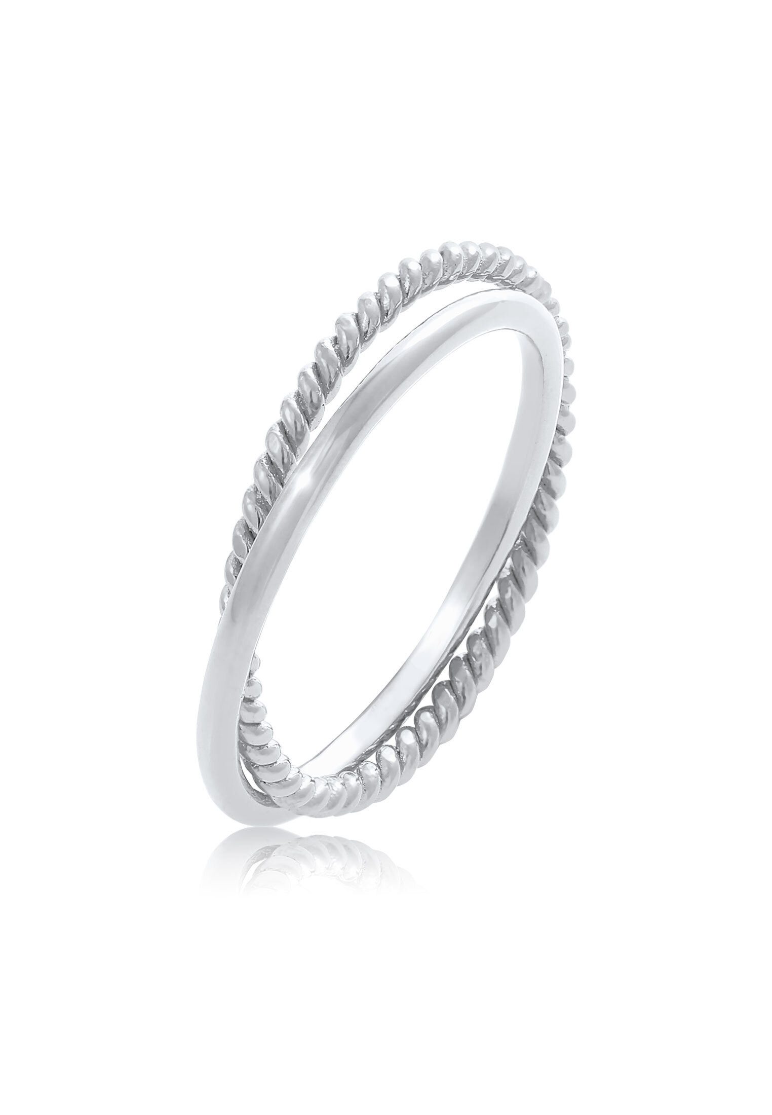 Elli Fingerring Wickelring Klassik Fein Gedreht günstig online kaufen