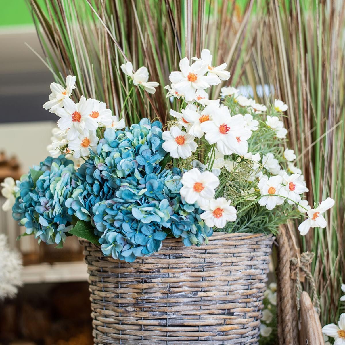 Kunstblume Kunstblumen Cosmea Dekoration für Tisch, Geschenk und Floristik, 3 St, Florists Products, Höhe 51 cm