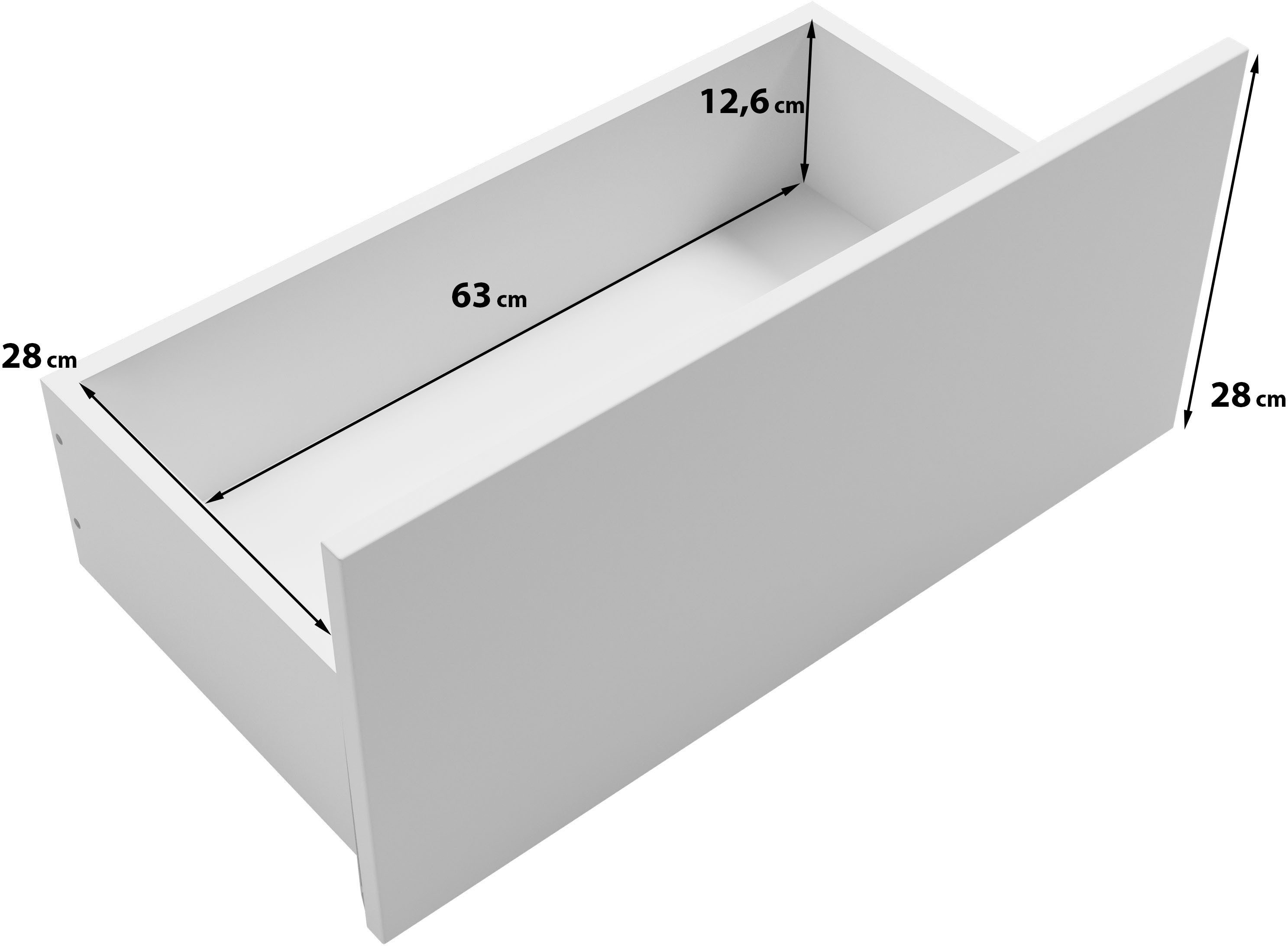 OTTO home Lowboard Kenia (1 St), 2 Türen, 2 Schubladen, Breite 180 cm, höhenverstellbare Einlegeböden