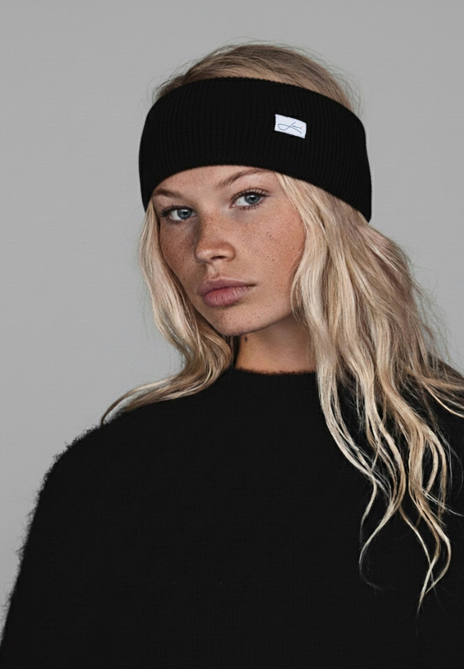 Lou-i Stirnband Stirnband aus Schurwolle Made in Germany mulesingfreie Merinowolle