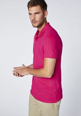 Chiemsee Poloshirt Poloshirt mit dezentem Jumper-Motiv 1