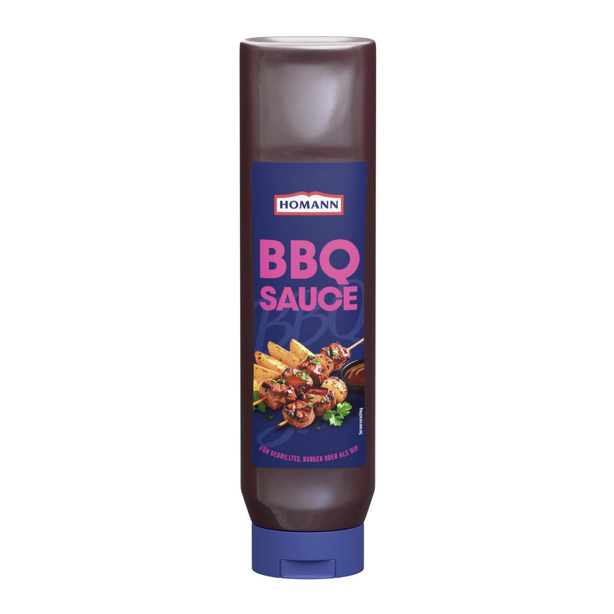 Homann Saucen, Homann BBQ Sauce leichte Süße feine Rauchnote Packung 875ml