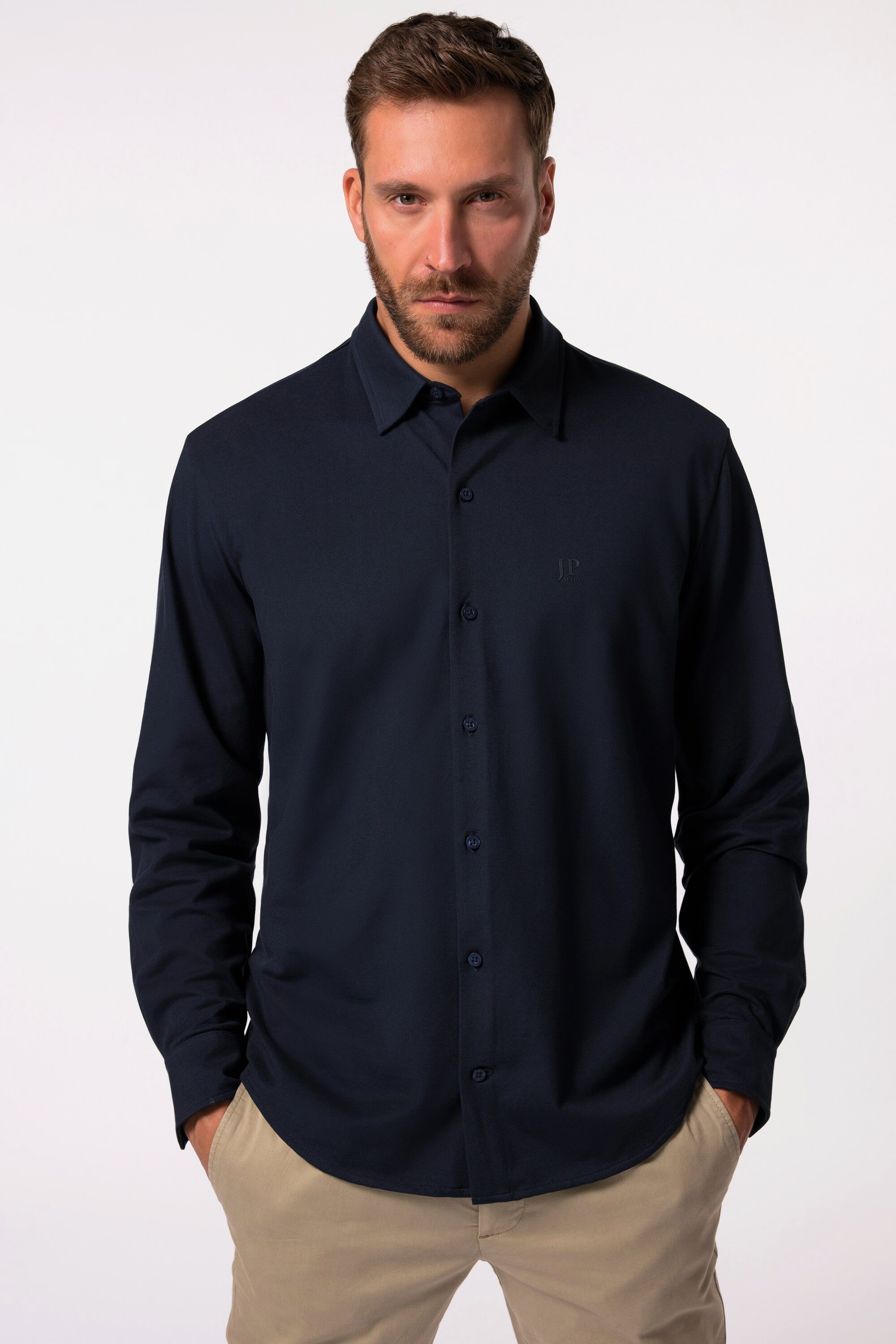JP1880 Businesshemd Hemd Piqué FLEXNAMIC® Business günstig online kaufen