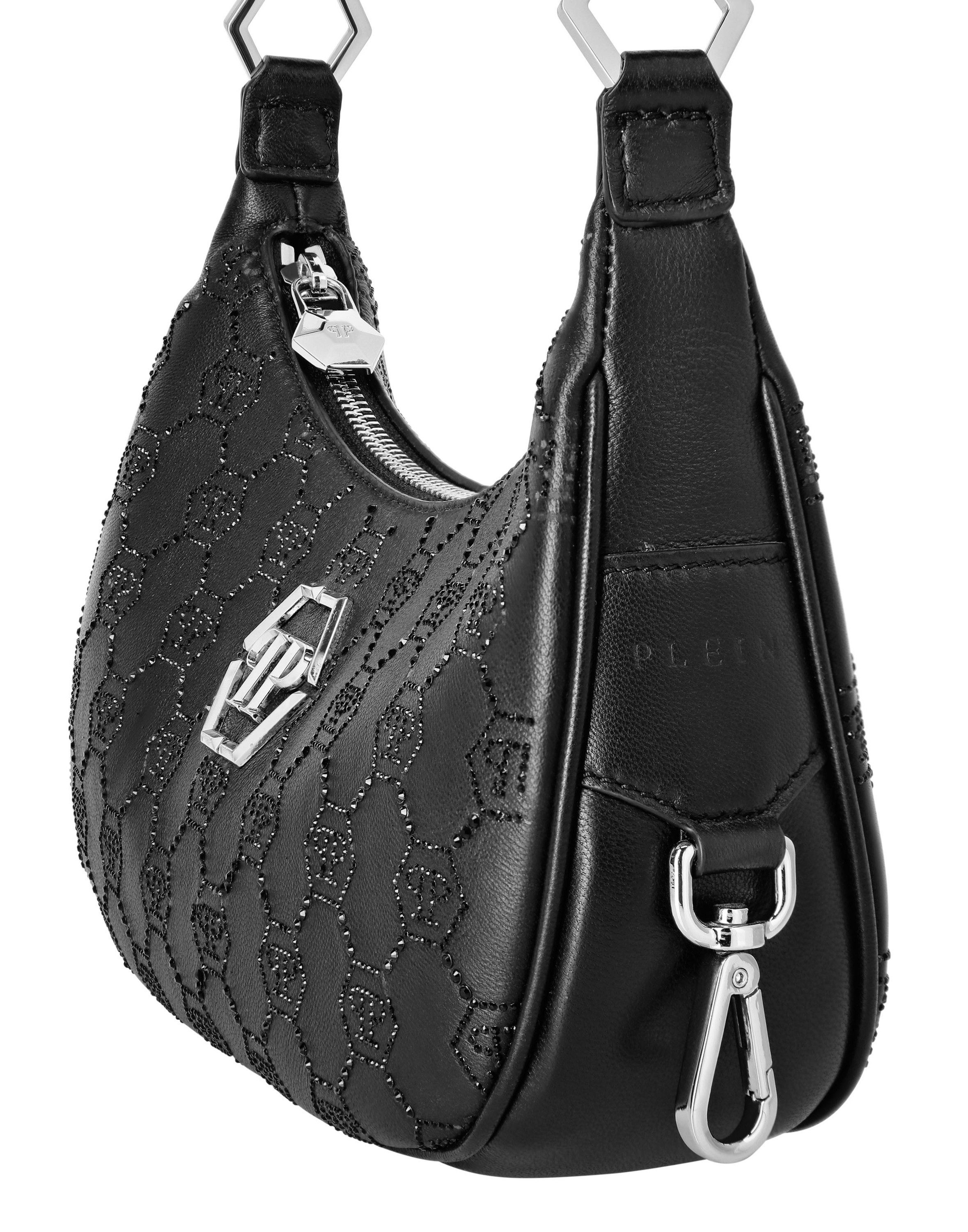 PHILIPP PLEIN Schultertasche Monogram Verziert