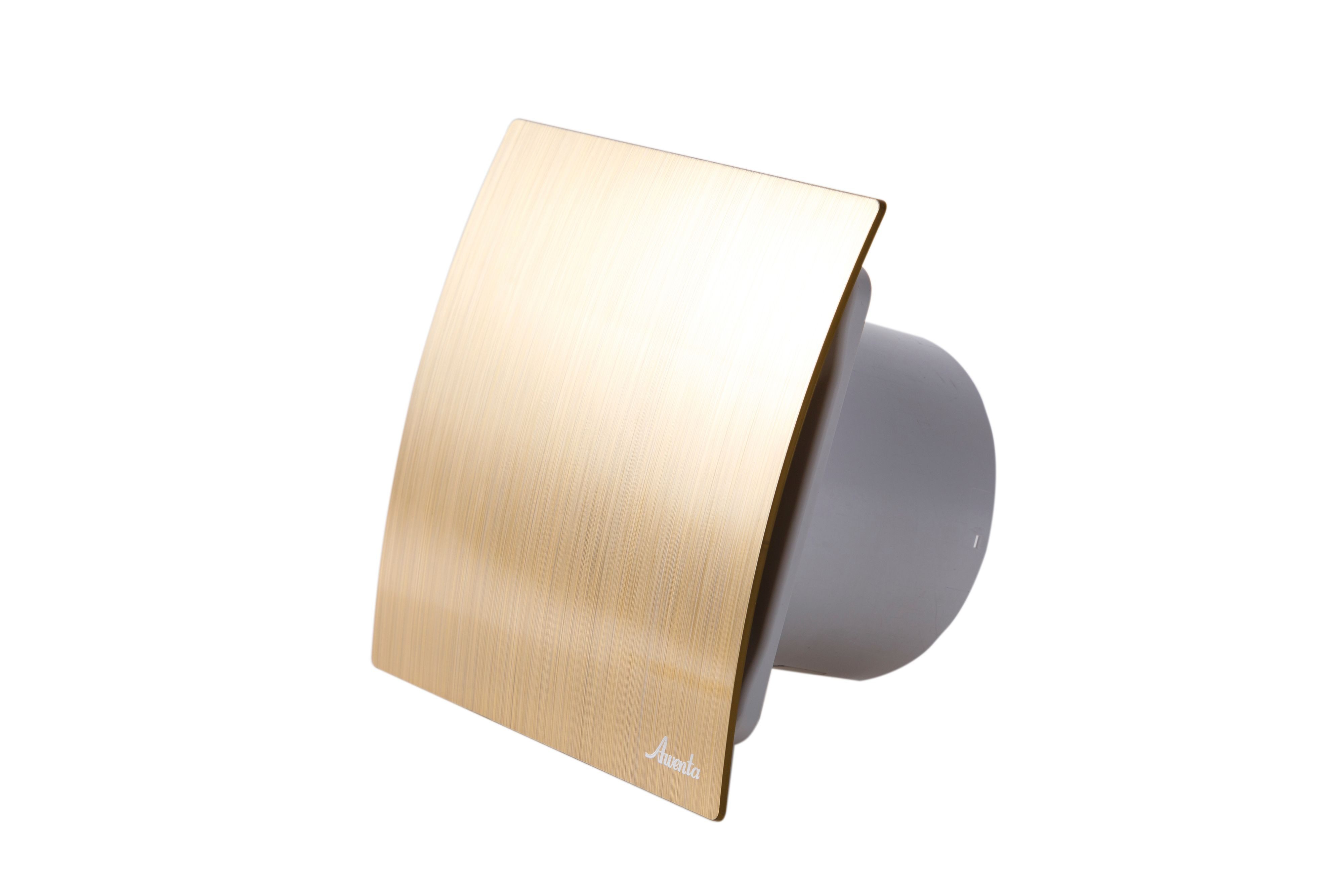 Awenta Wandventilator Abluftventilator System Silent Escudo Gold 125 T, Mit Nachlaufrelais
