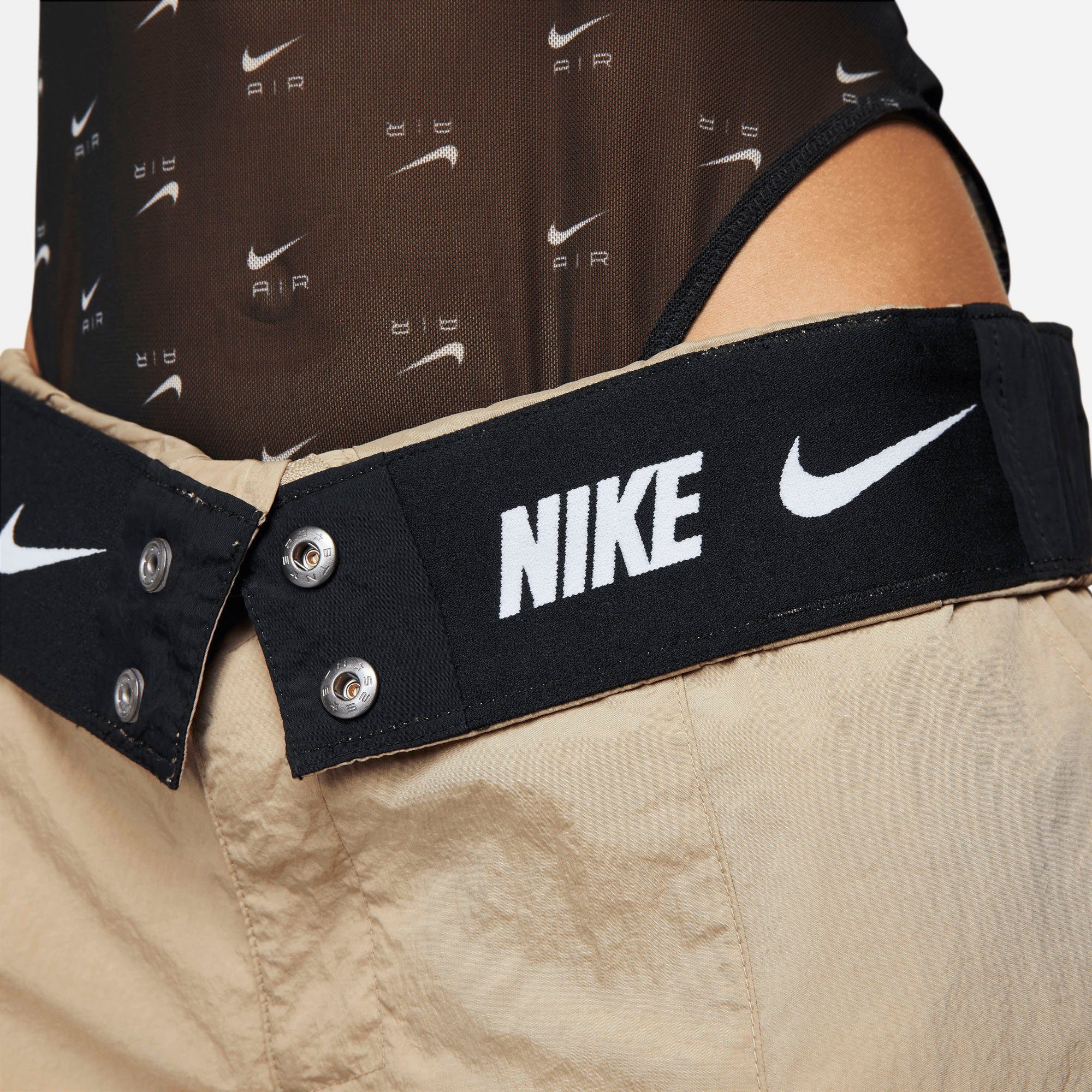 Nike Sportswear Jogginghose braun WVN W SW HR PANT OS NSW