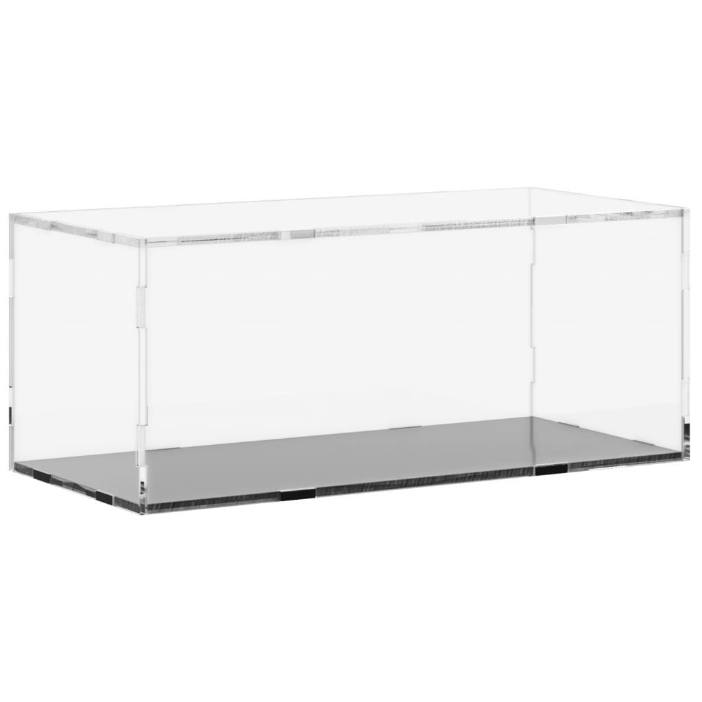 vidaXL Vitrine Displaybox Transparent 34x16x14 cm Acryl