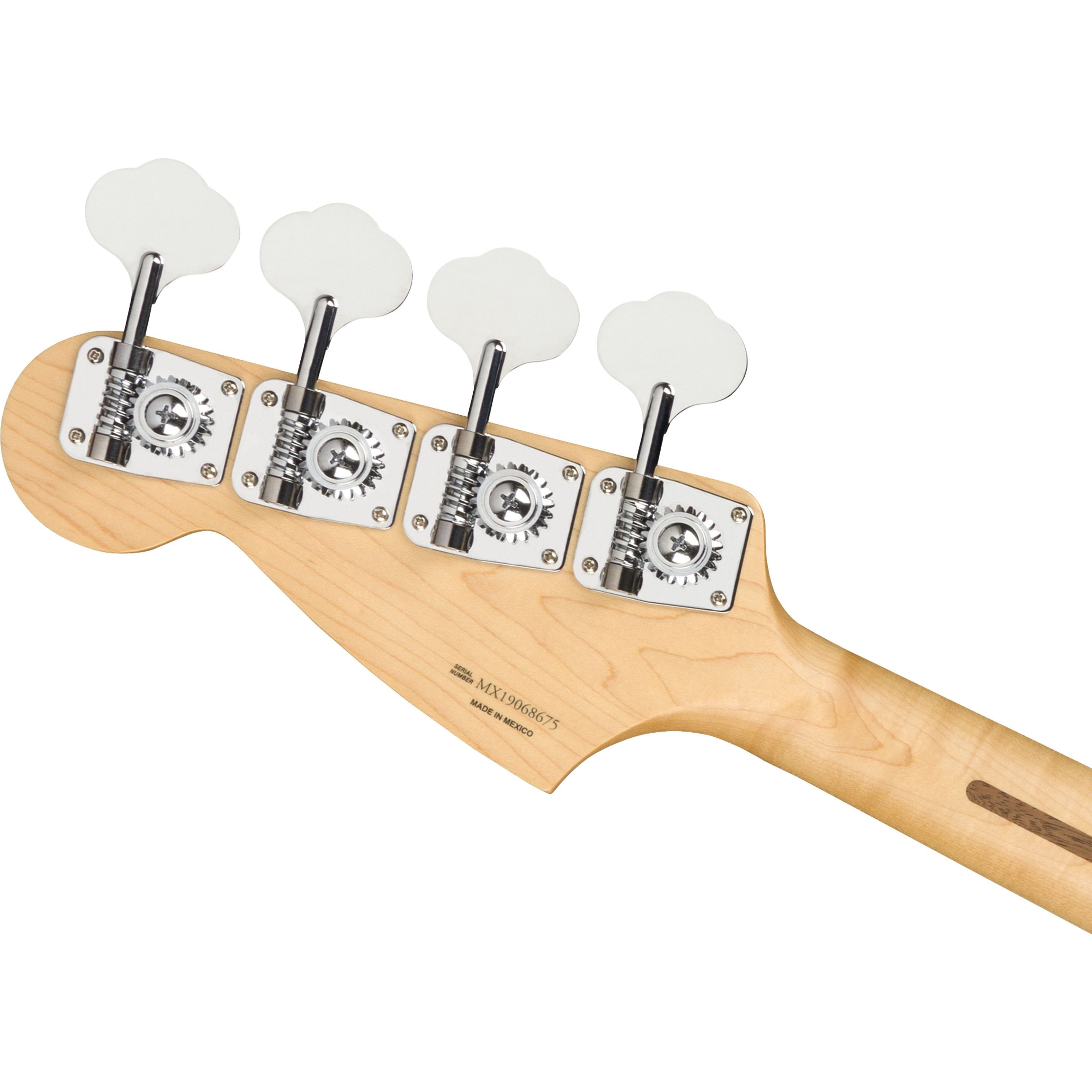 Fender Spielzeug-Musikinstrument, Player Mustang Bass MN PJ E-Bass - Sunburst Sienna