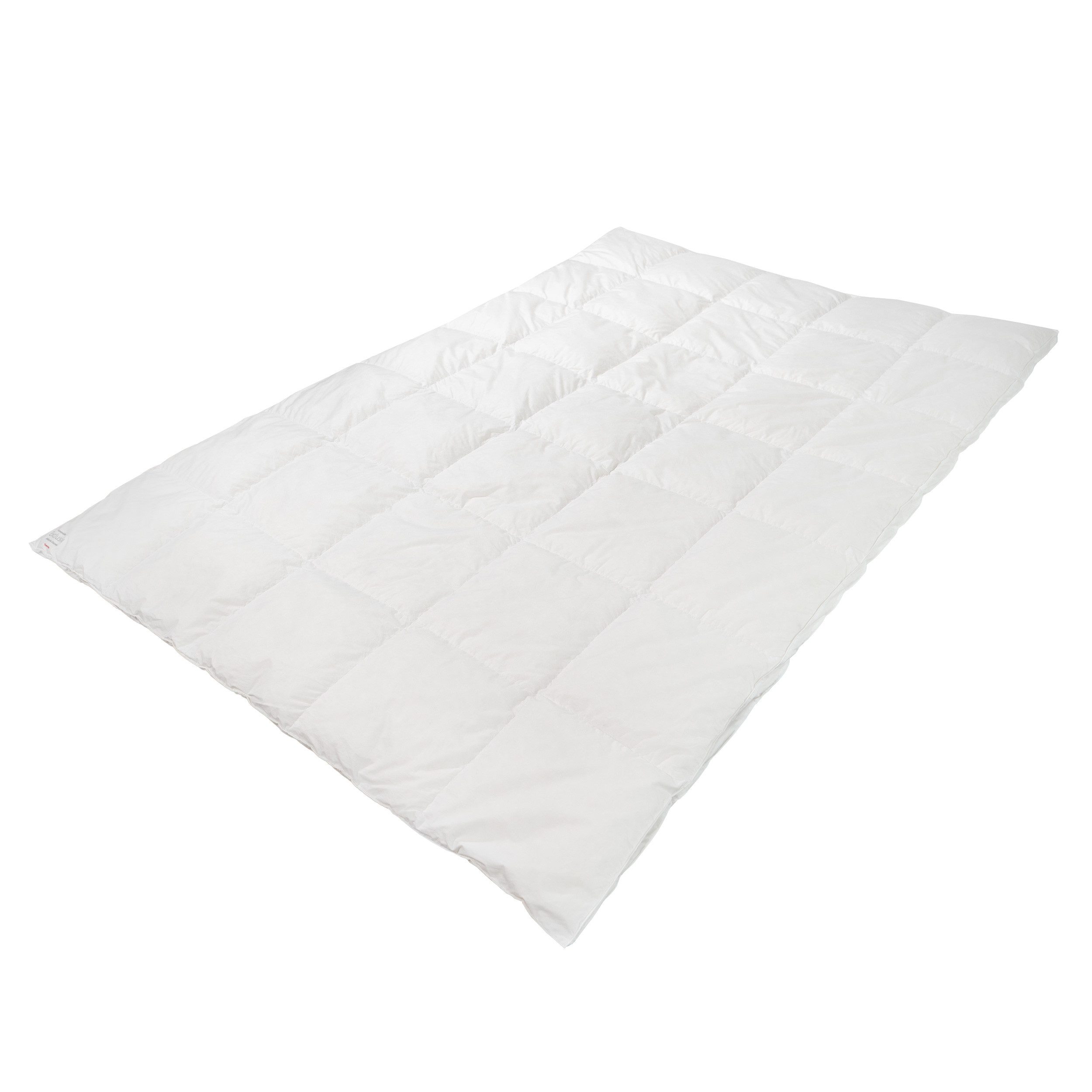 KÜNSEMÜLLER Daunenbettdecke Exclusiv, Füllung: 90% Daunen, 10% Federn - weiße arktische neue Daunen und Federn, Kl. 1, Bezug: 100% Baumwolle, die Exklusive