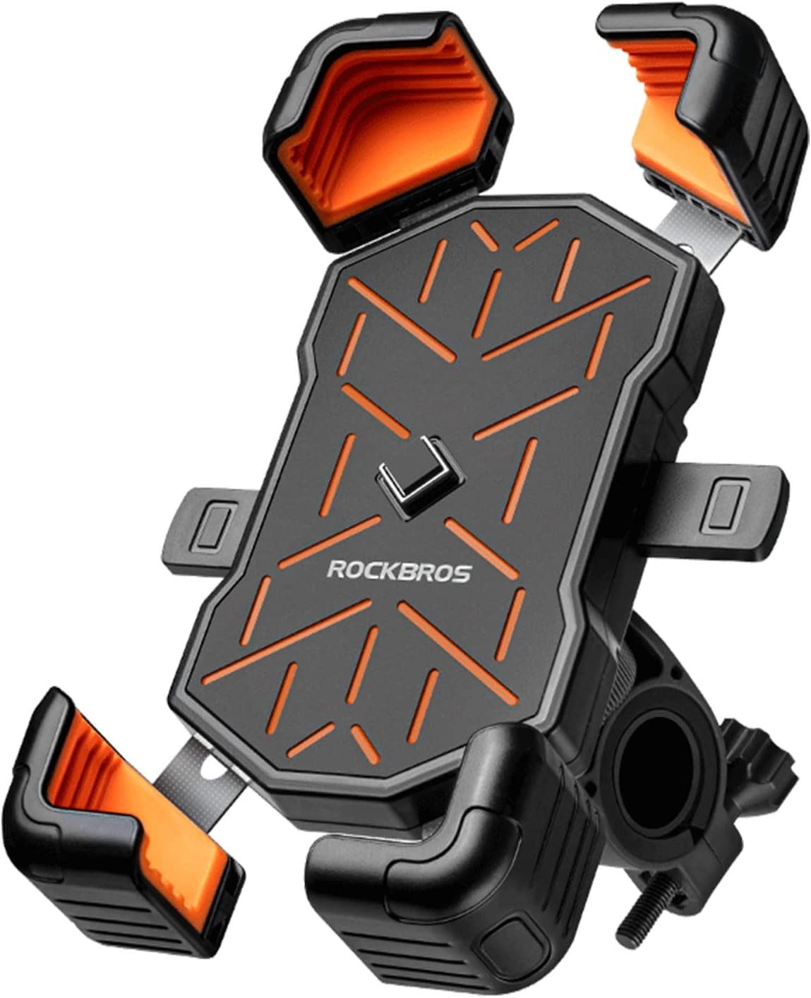 ROCKBROS Handy-Halterung Automatisch verriegelnde 360° Fahrrad-Handyhalterung