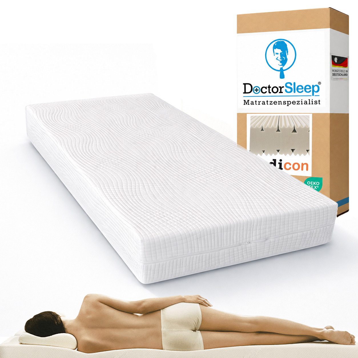 Komfortschaummatratze Doctorsleep MediCon, DoctorSleep