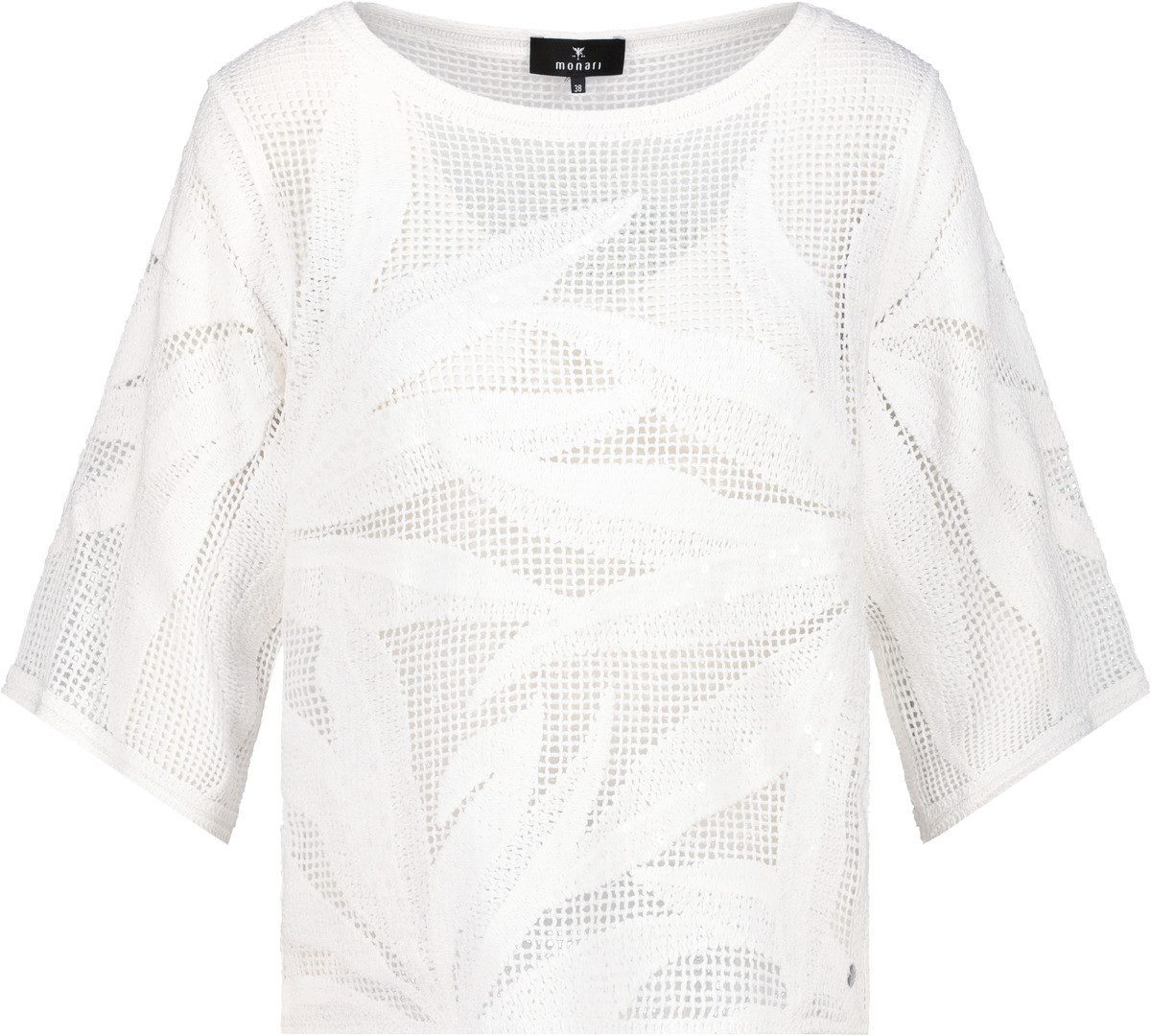 Monari Wollpullover Pullover cream