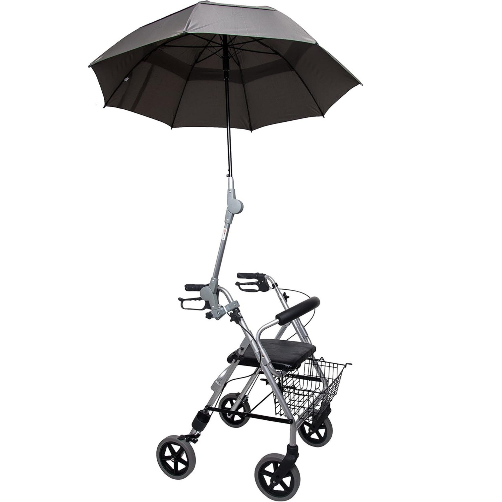 Rolko Kohlgrüber GmbH Rollator Regenschirm für Rollator aus Microfaser mit Halterung