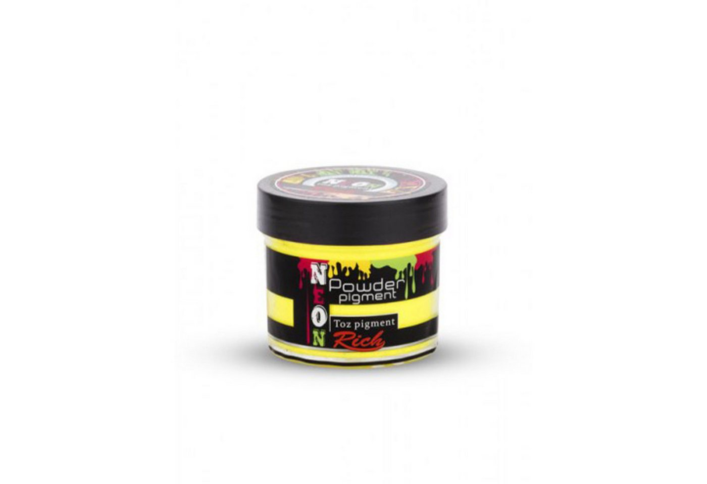 RICH Bastelfarbe Rich Neon Powder Pigment-Epoxy Resin Compatible Neon Color Powder 60ml