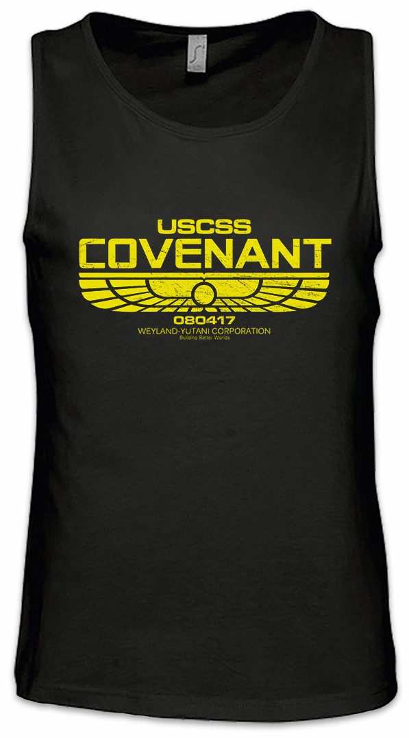 Urban Backwoods Tanktop USCSS Covenant Ärmelloses T-Shirt Nostromo Alien Yutani Logo Corp Prometheus Covenant Romulus Corporation