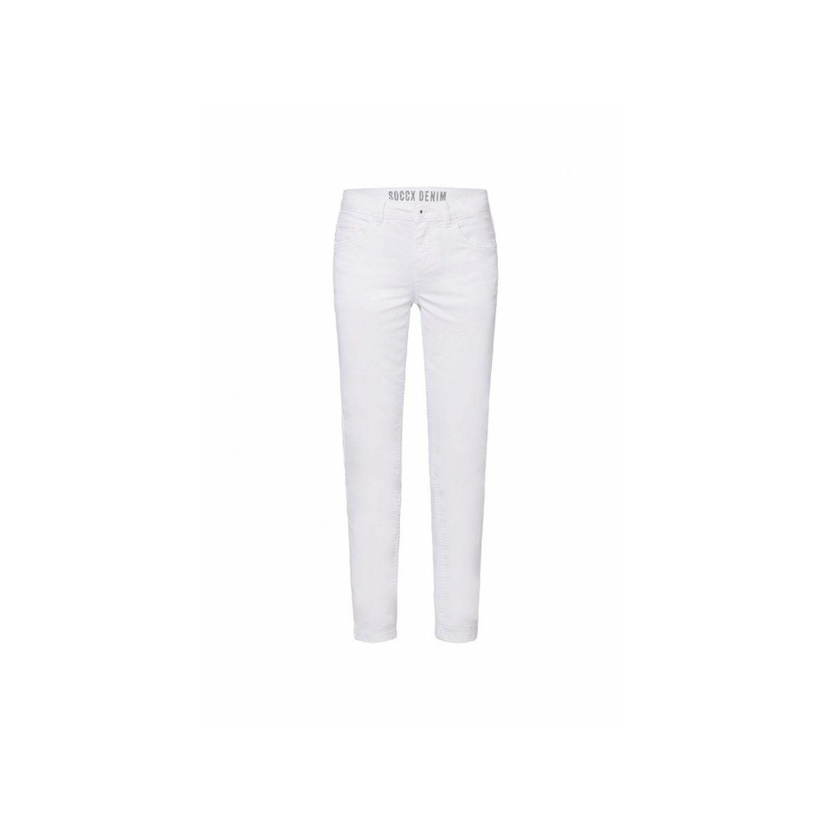 Clinton 5-Pocket-Jeans weiß (1-tlg) | Straight-Fit Jeans