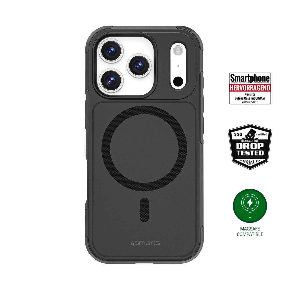4smarts Smartphone-Hülle 4smarts Defend Case für Apple iPhone 17 Pro