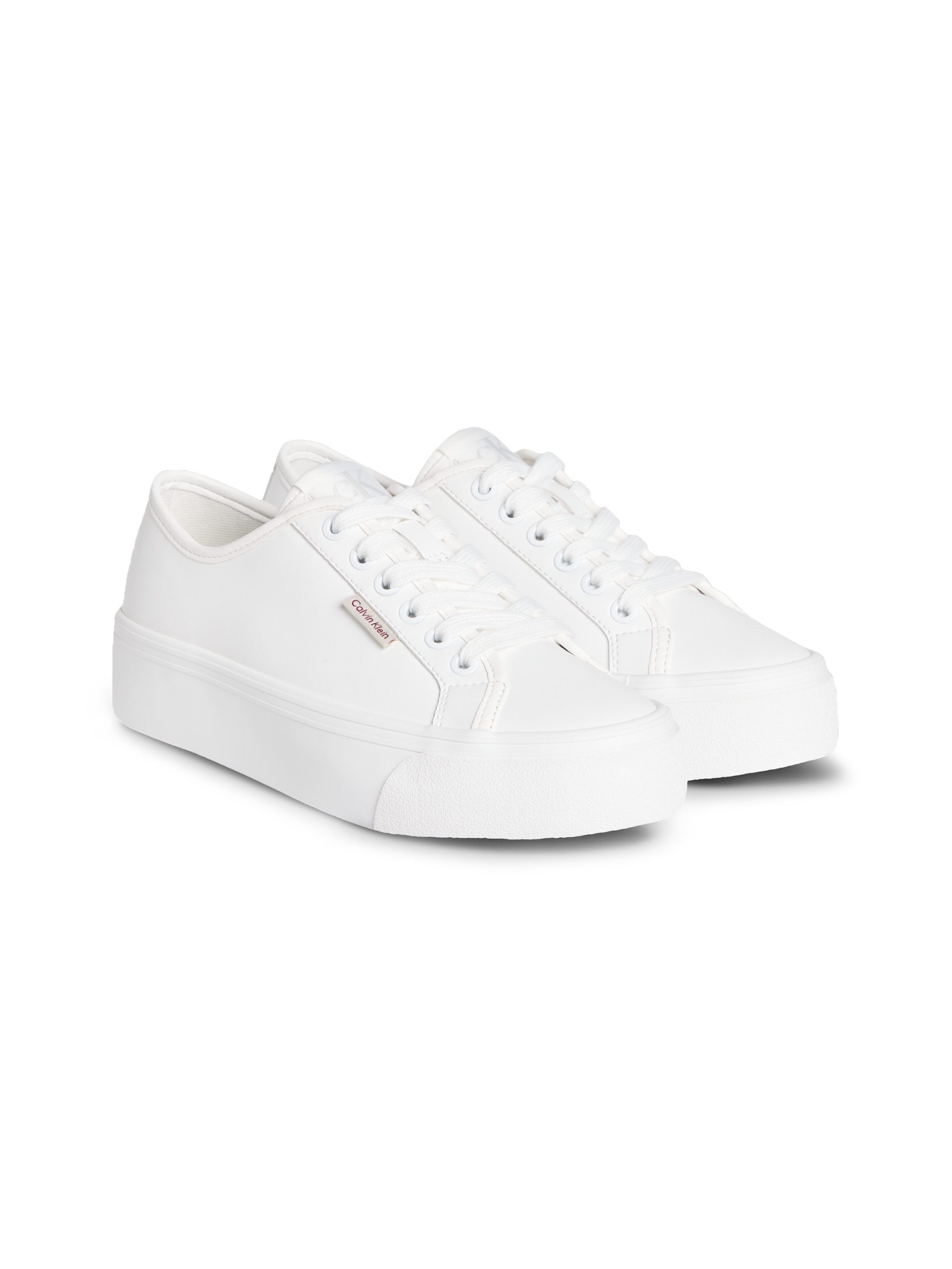 Calvin Klein Jeans VULC FLATFORM LTH Plateausneaker Schnürschuh, Halbschuh, günstig online kaufen