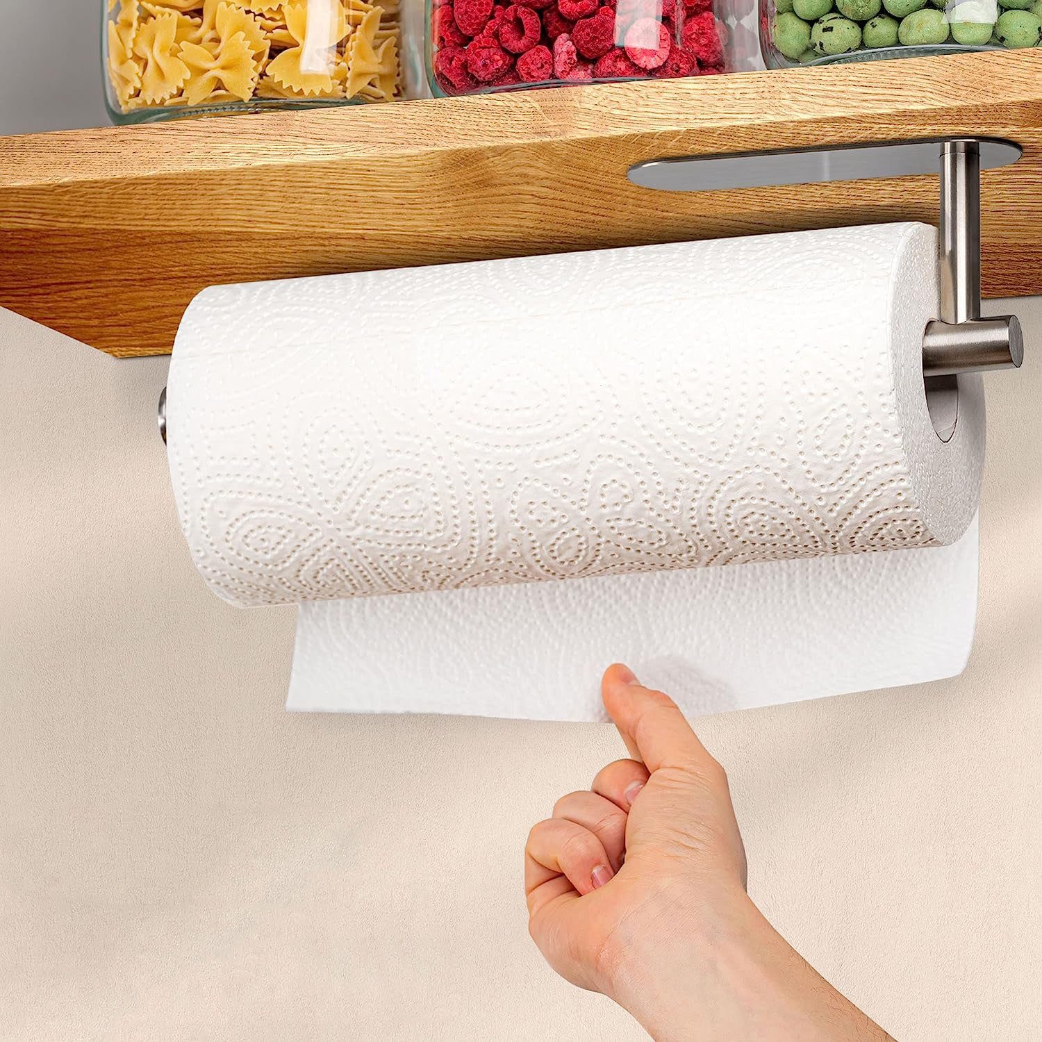 Bohren, Küchenrollenhalter Haiaveng Toilettenpapierhalter alle Küchenpapier Toilettenpapierhalter, Für ohne