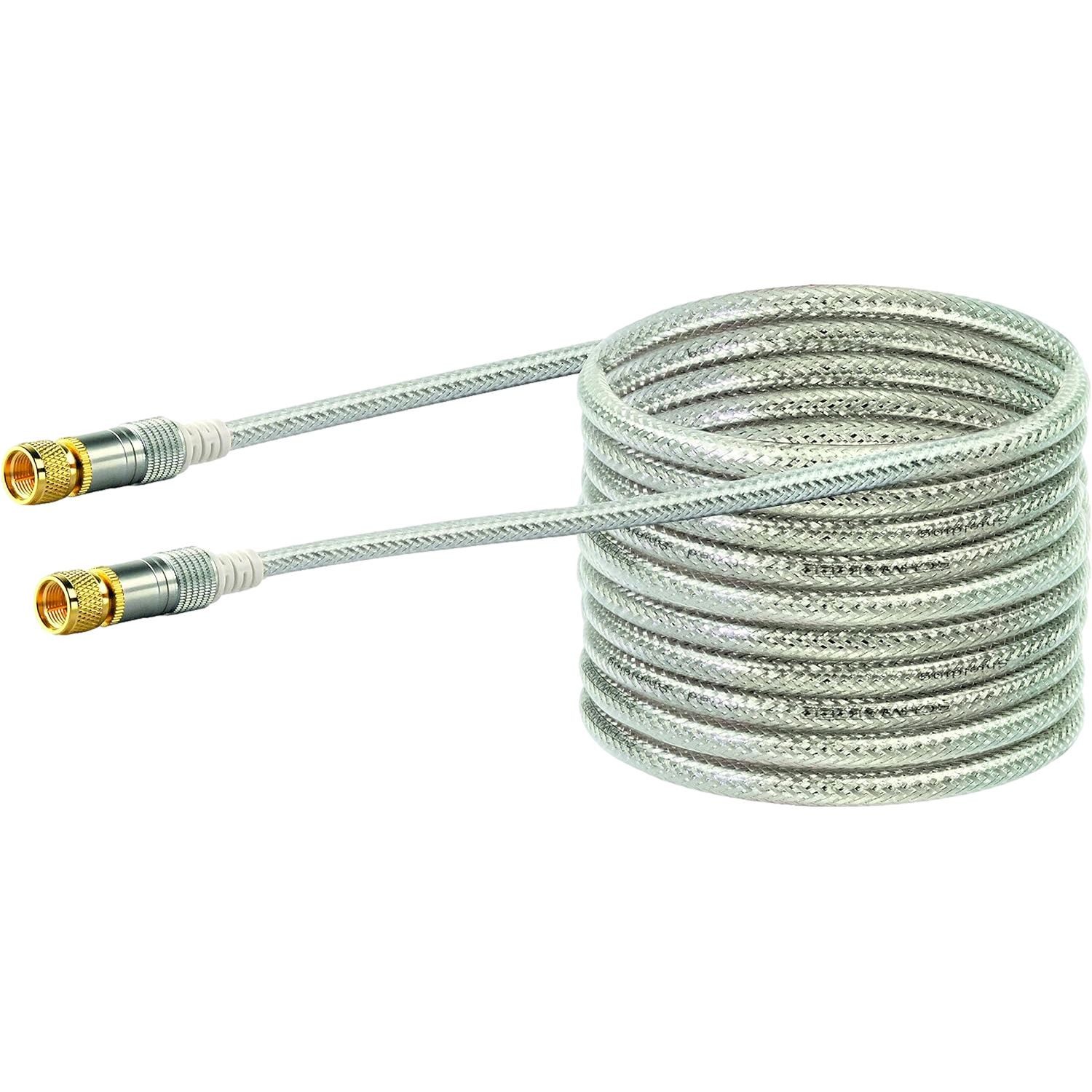 Schwaiger 15m Sat-Kabel 110dB 8K 4K HD TV Antennen-Kabel Video-Kabel, F-Stecker, Kein (1500 cm), Ultra-HD UHD HDR+ HDR 110db Koax-Kabel Koaxial-Kabel F-Stecker – Bild 5 von 5