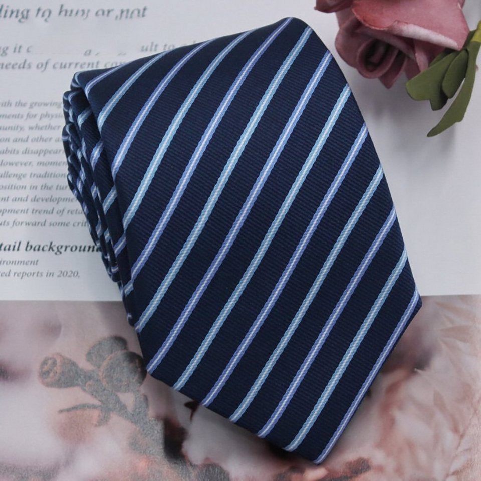 Veitch Krawatte Hochwertige Herren-Seidenkrawatte (Leuchtende Farben,  handgefertigt) Atmungsaktiv, zart und seidig weich