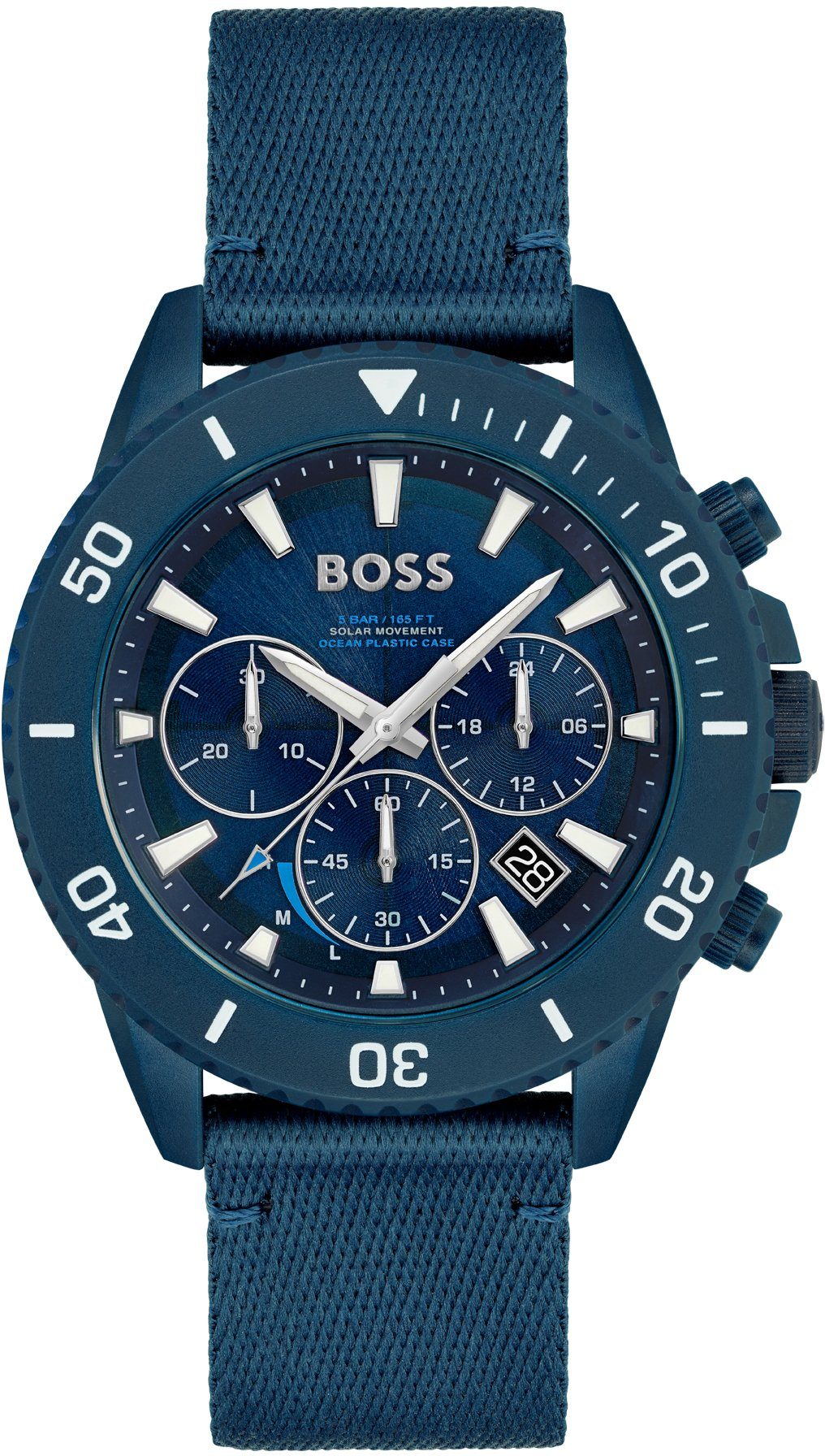 Sustainable BOSS 1513919 Chronograph #tide, Admiral