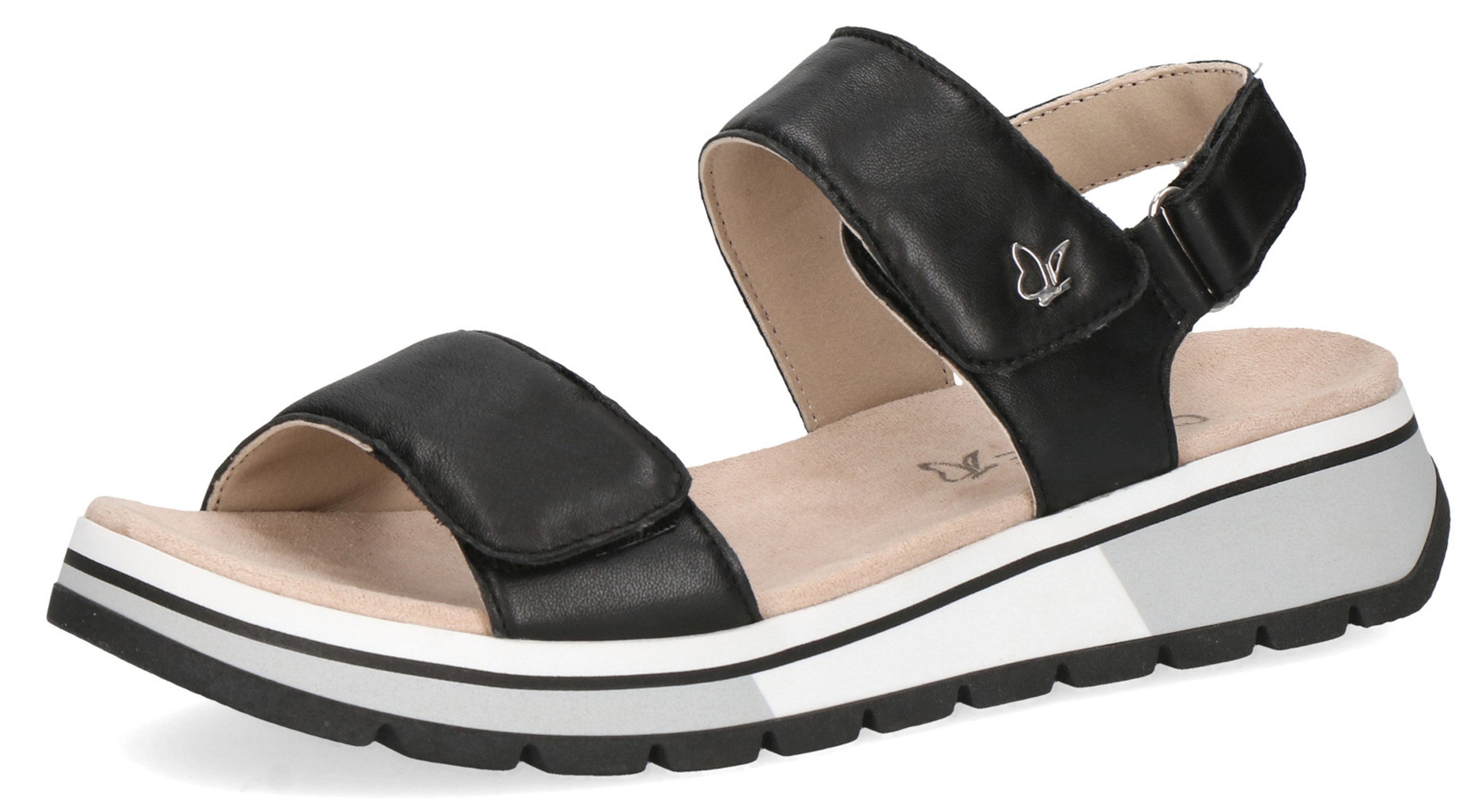 9-28705-42 040 Black Softnap Sandale